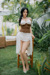SY Doll | 164cm Full Silicone Realistic Sex Doll with Silicone Head and Implanted Hair - Saraya