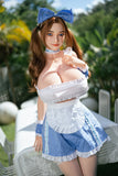 SY Doll | 161cm Big Breast Body Silicone Head on Textured TPE Skin Body Implanted Hair - Elodie