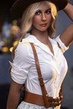 Irontech Doll- 162cm(5ft3) Medium Breast ROS Head Realistic Lifelike Sex Doll- Monica