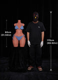 Climax Doll | 80cm / 2ft7 Full Silicone Torso Doll Without Head – ULW 882