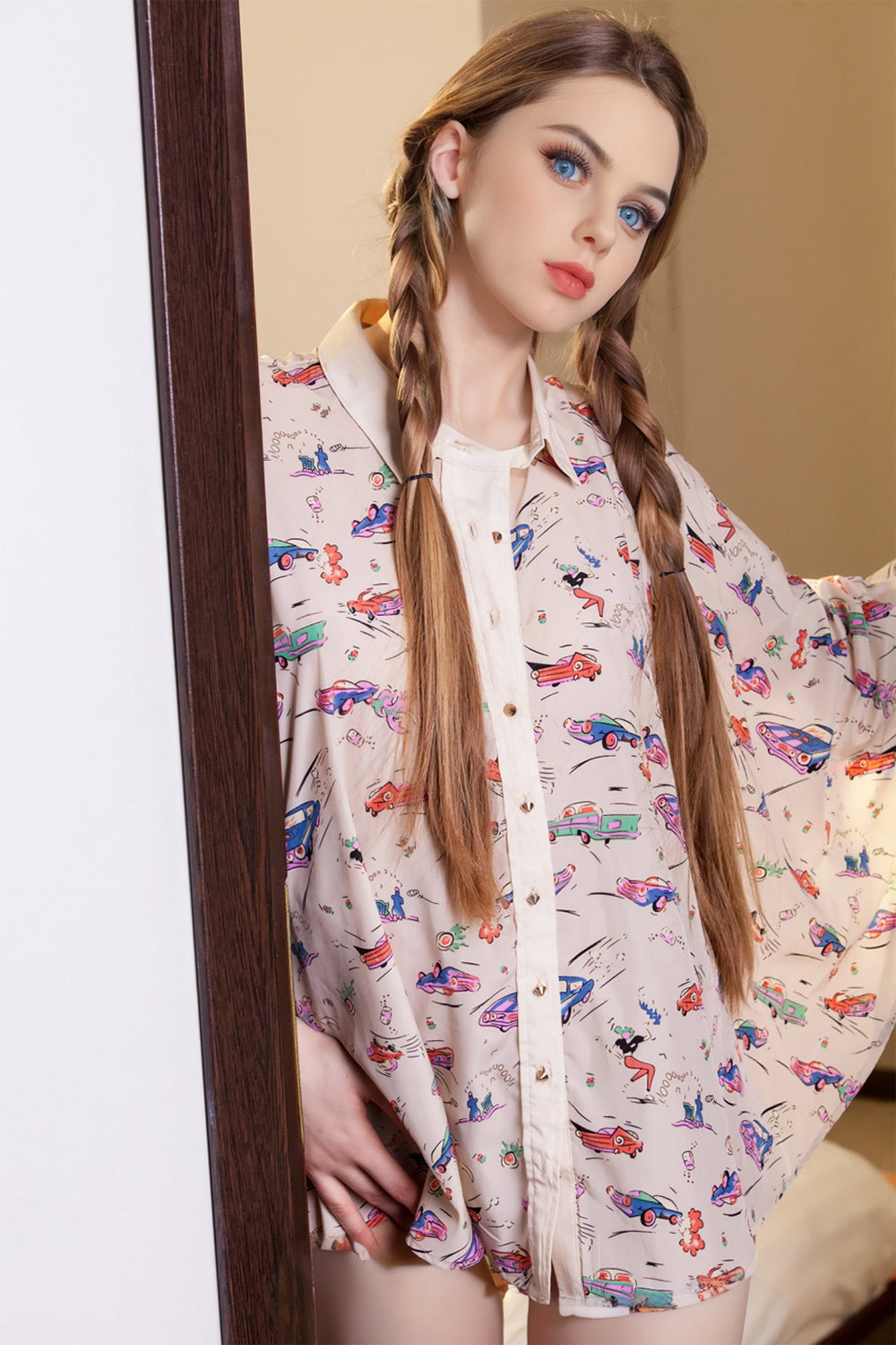 SY Doll-159cm/5ft3 A Cup Small Breast TPE Sex Doll - Erica