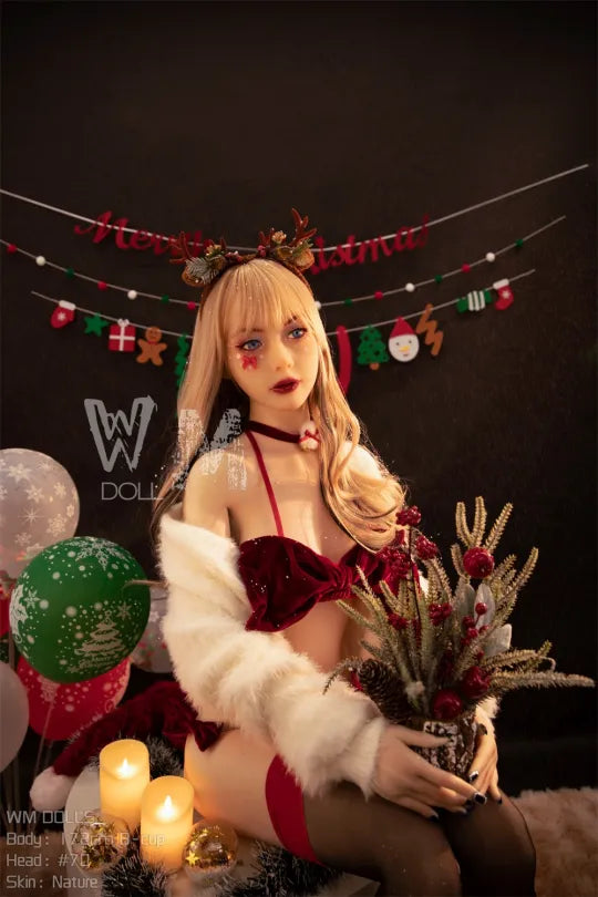 WM Doll |  5ft 8/ 172cm B Cup Christmas Style Sex Doll (In Stock US) - Sachi(70#)