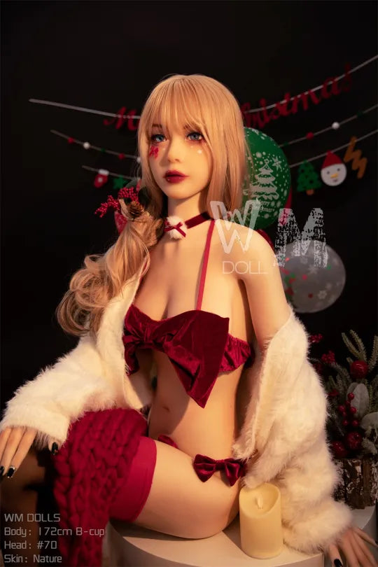 WM Doll |  5ft 8/ 172cm B Cup Christmas Style Sex Doll (In Stock US) - Sachi(70#)