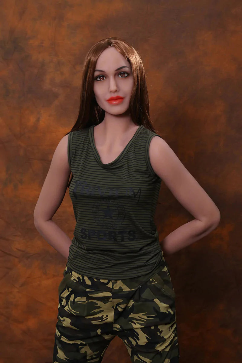 160cm (5' 3") Real Life Lifelike Small Chest Muscle Sex Doll - Evangeline - SuperLoveDoll