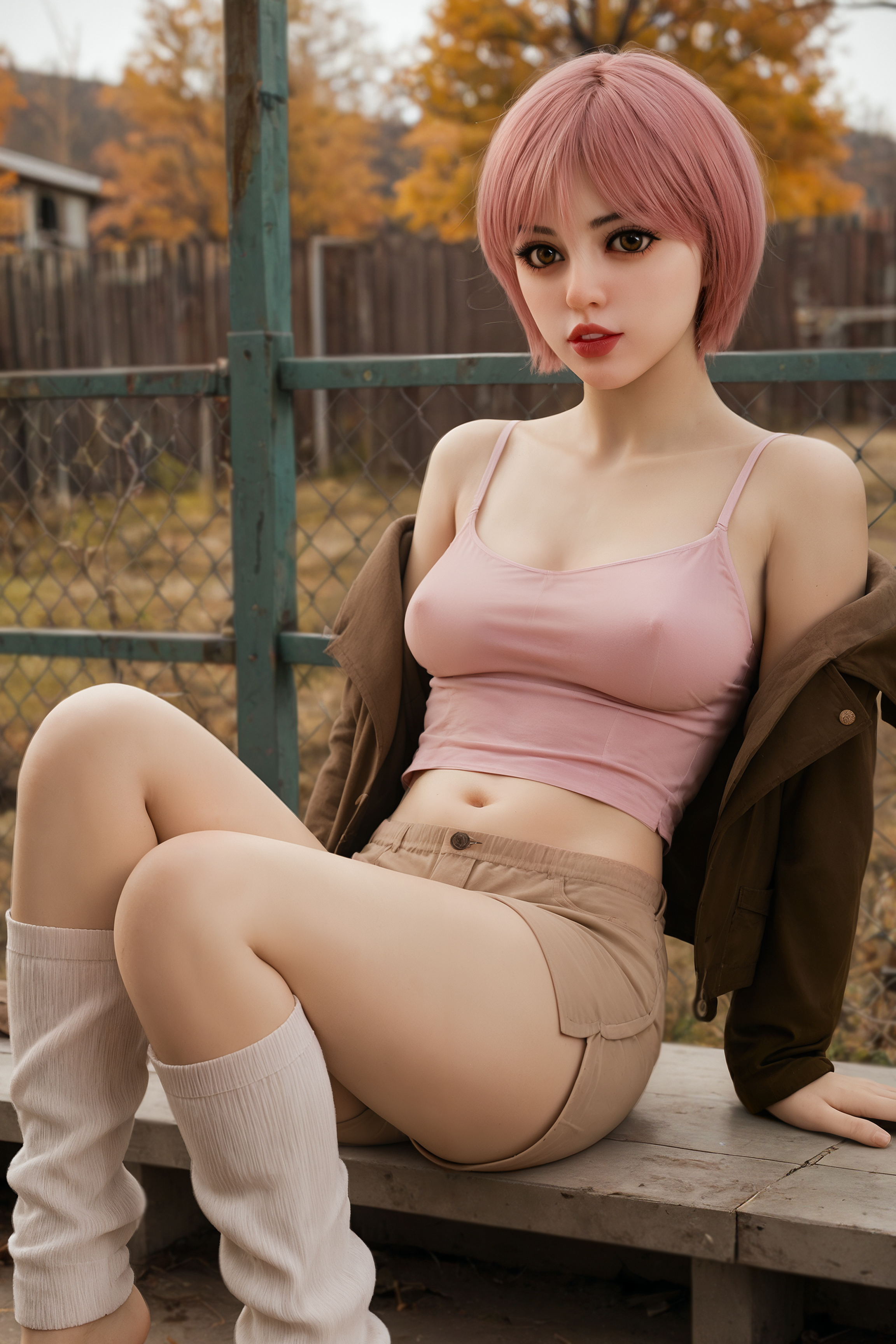 AIBEI Doll-150cm/4ft11 Small Breast TPE Sex Doll - Rainy