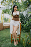 SY Doll | 164cm Full Silicone Realistic Sex Doll with Silicone Head and Implanted Hair - Saraya