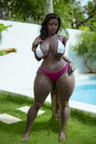SY Doll | 163cm TPE Body & Silicone Implanted Hair Plus-Size Sex Doll with Curvy Body - Nyxie