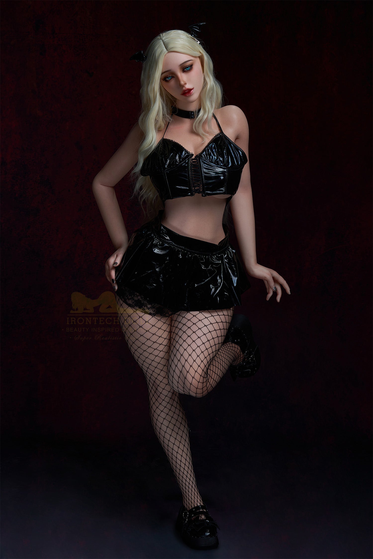 Irontech | 164cm/5ft 4 Full Silicone Halloween Little Devil Sex Doll - Hebe