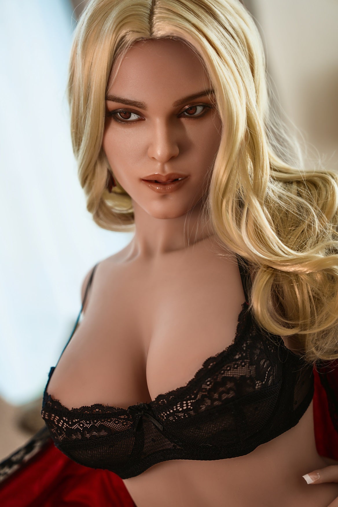 AIBEI Doll - 166cm(5ft5) Big Breast Silicone Head Sex Doll - Cindy