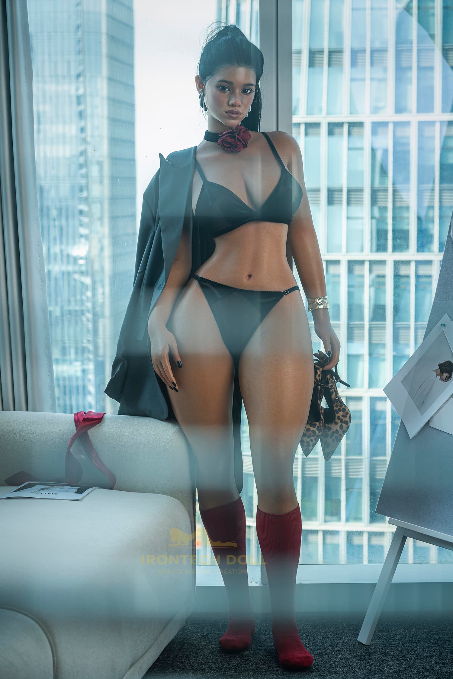 Irontech Doll | 164cm / 5ft4 Full Silicone Sex Doll with ROS MAX Head – Tyra