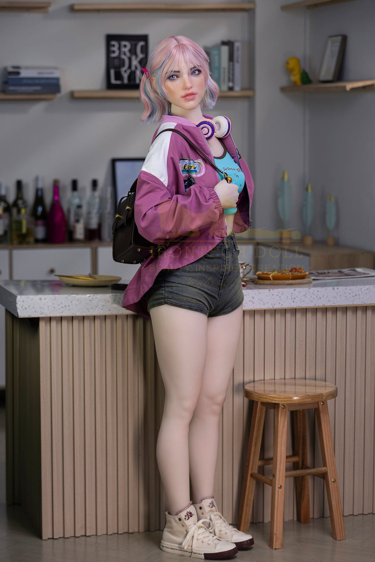 Irontech Doll- 162cm(5ft3) Medium Breast Realistic Lifelike Sex Doll- Olivia