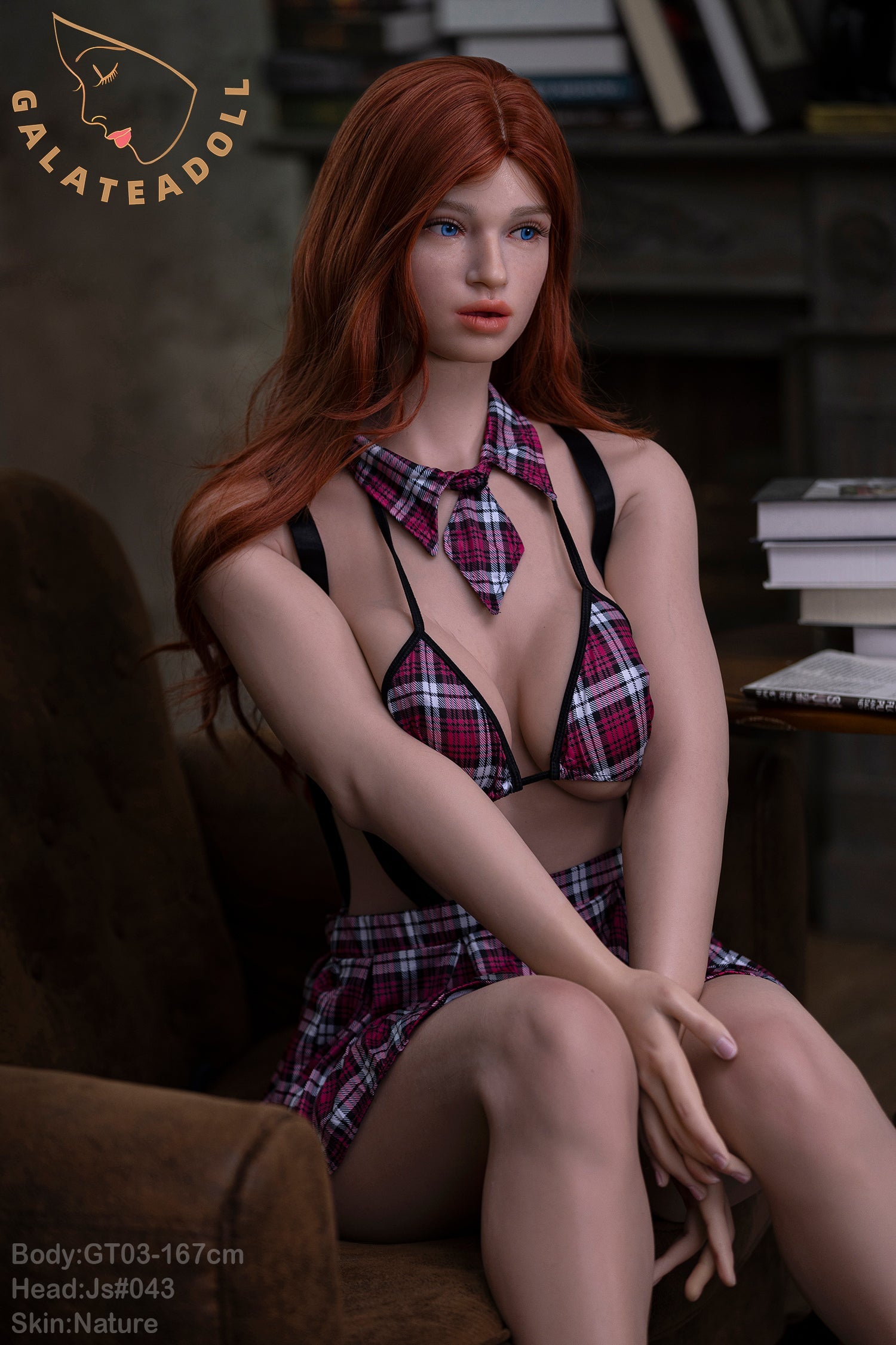Galatea Doll - 167cm/5ft6 D Cup Full Silicone Movable Jaw Sex Doll - Franka