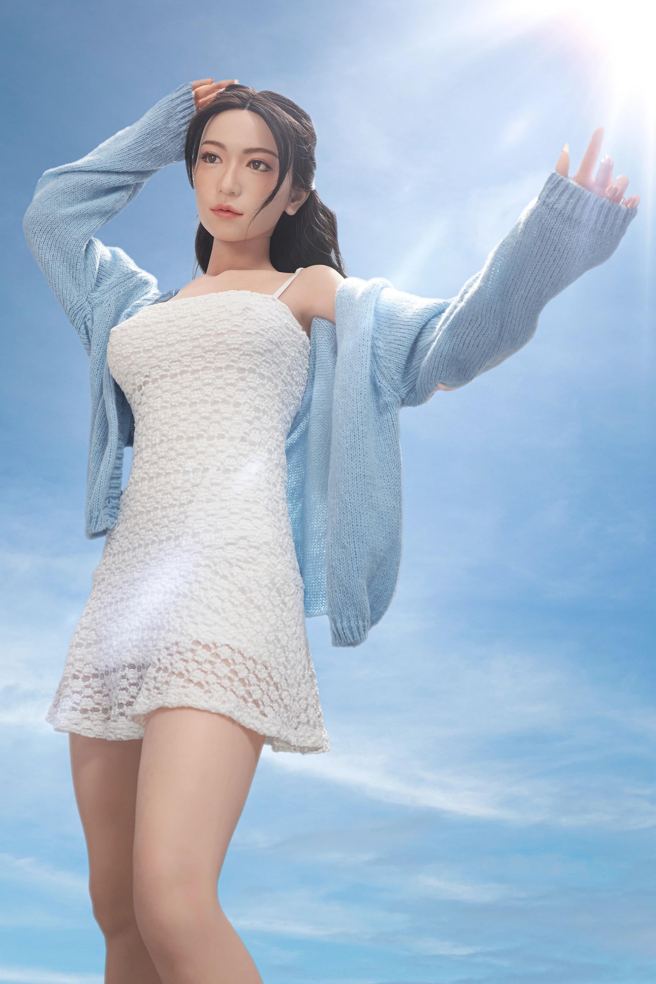Climax Doll | 158cm (5ft2in) Full Silicone Sexy Doll for Men Slim Petite Sex Dolls – Mayu
