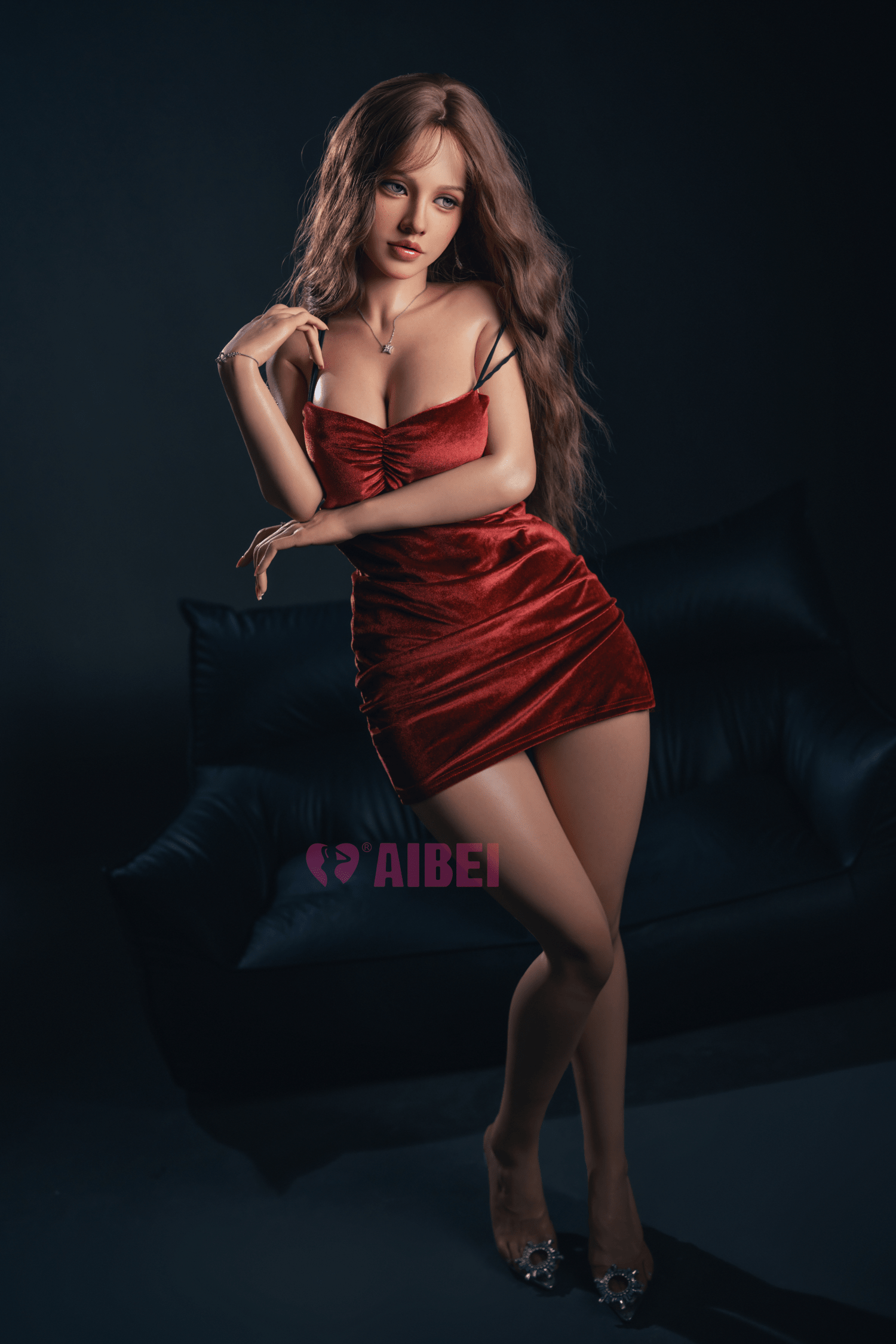 AIBEI Doll | 150cm/4ft11 Big Breast F - Cup Full Silicone Sex Doll with ROS MAX Head - Grace - AliaDoll - AIBEI