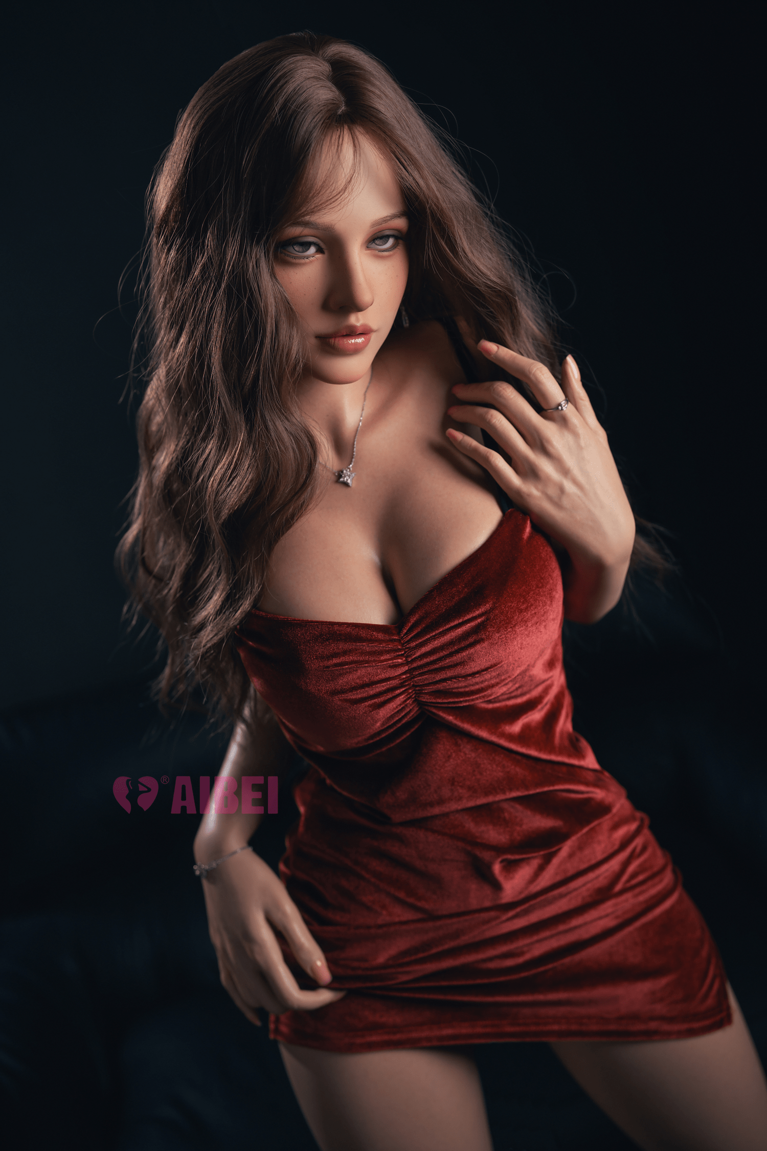 AIBEI Doll | 150cm/4ft11 Big Breast F - Cup Full Silicone Sex Doll with ROS MAX Head - Grace - AliaDoll - AIBEI
