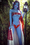 AIBEI Doll | US In Stock 158cm/5ft2 Blue Skin Sex Doll - LuLu - SuperLoveDoll