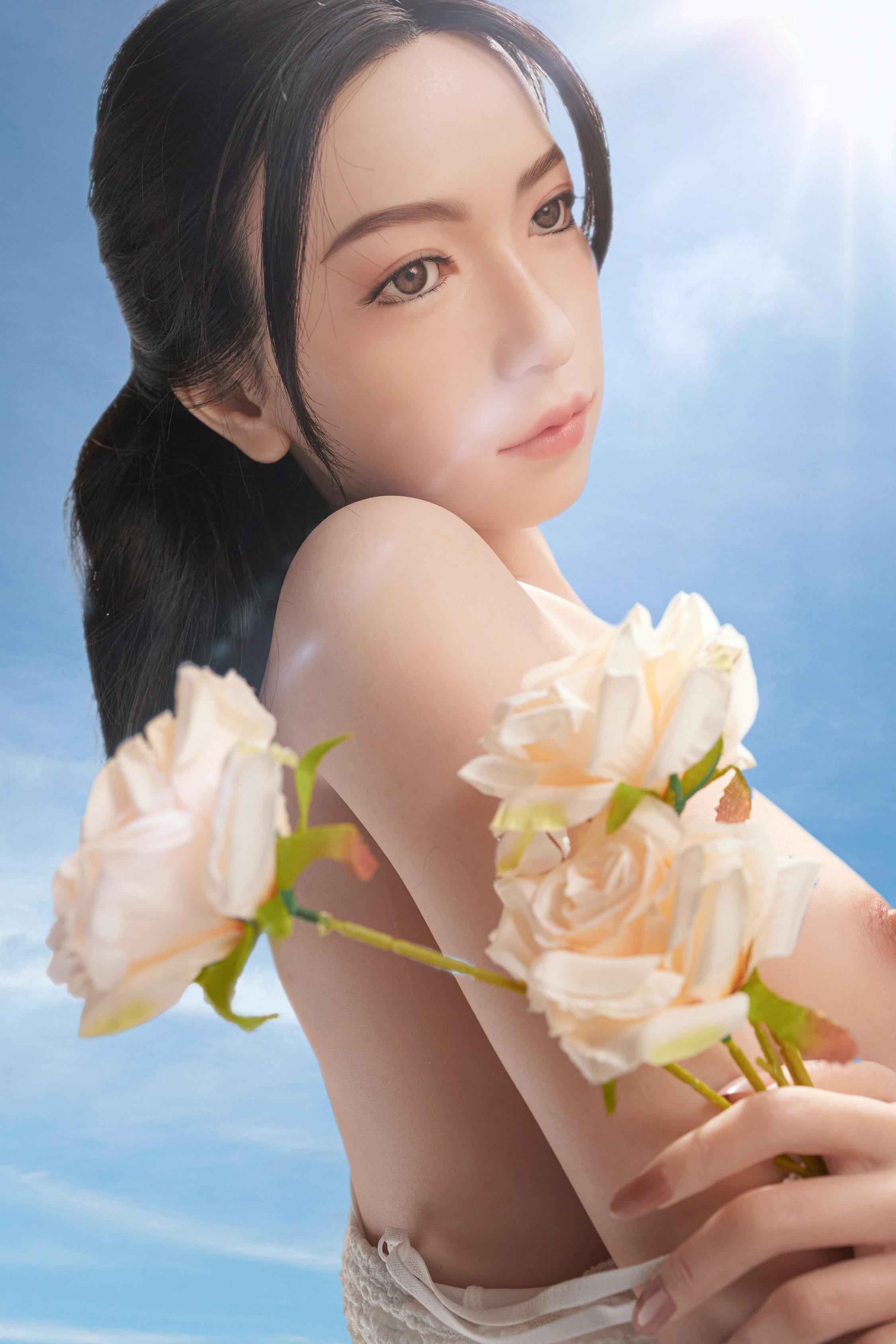 Climax Doll | 158cm (5ft2in) Full Silicone Sexy Doll for Men Slim Petite Sex Dolls – Mayu - AliaDoll - Climax Doll