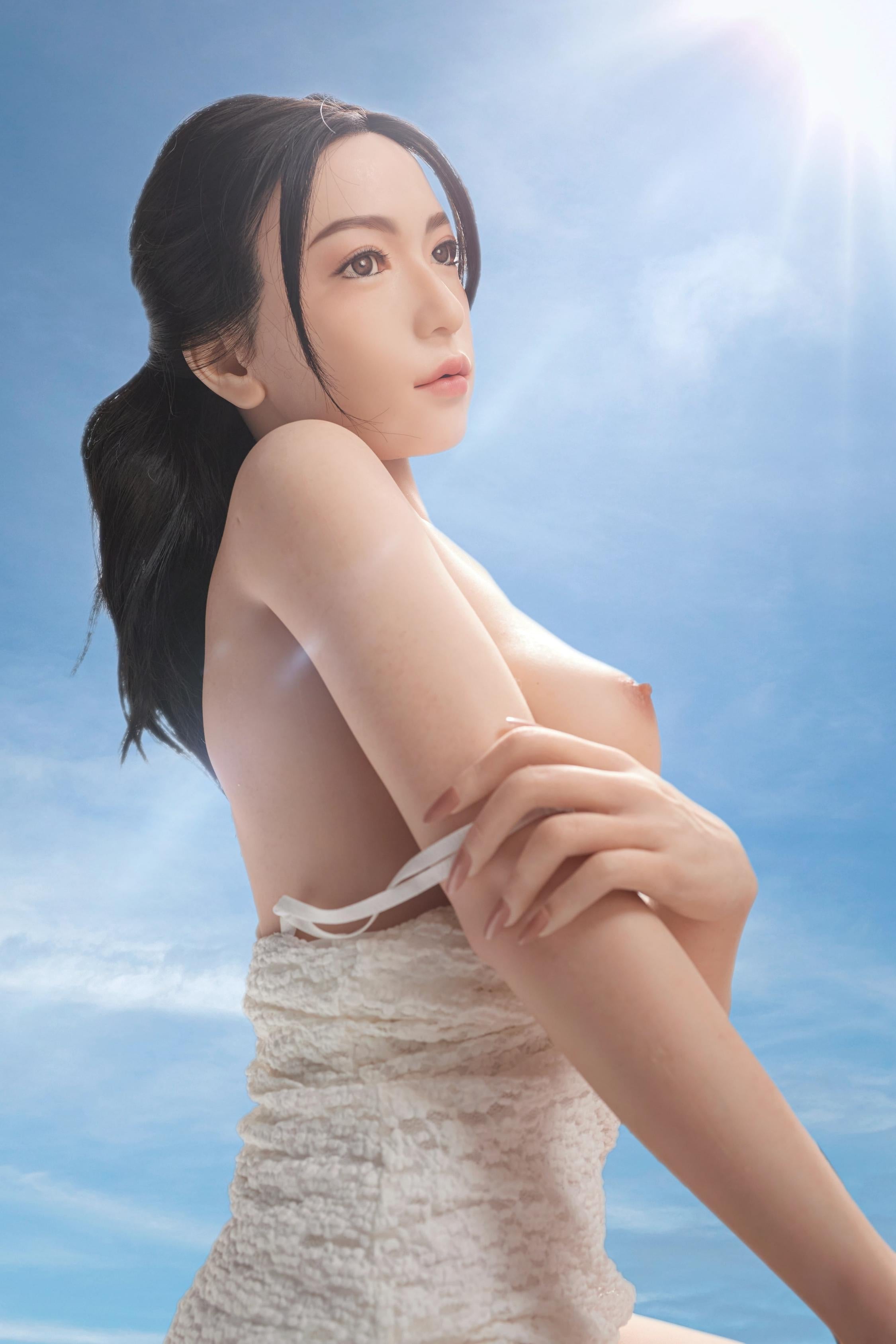 Climax Doll | 158cm (5ft2in) Full Silicone Sexy Doll for Men Slim Petite Sex Dolls – Mayu - AliaDoll - Climax Doll
