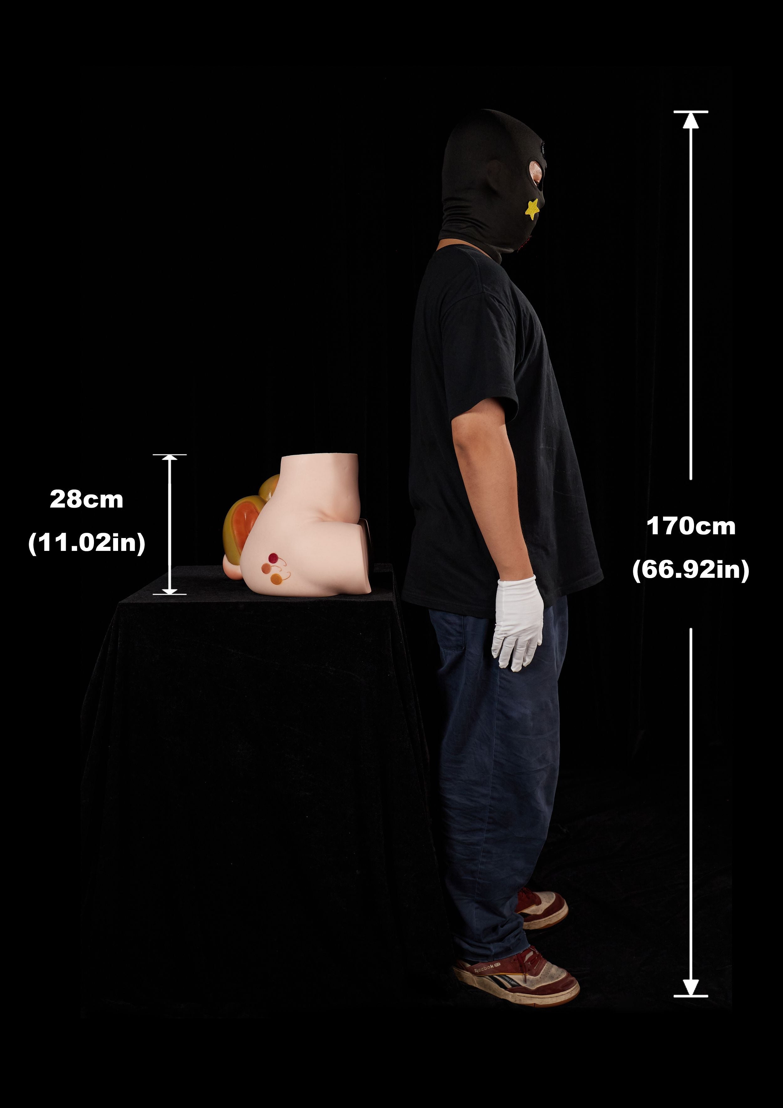 Climax Doll | 28cm/11in Butt Torso Full Silicone Doll - Peppy - AliaDoll - Climax Doll