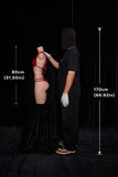 Climax Doll | 80cm / 2ft7 Full Silicone Torso Doll A Cup ULW881 Without Head - AliaDoll - Climax Doll