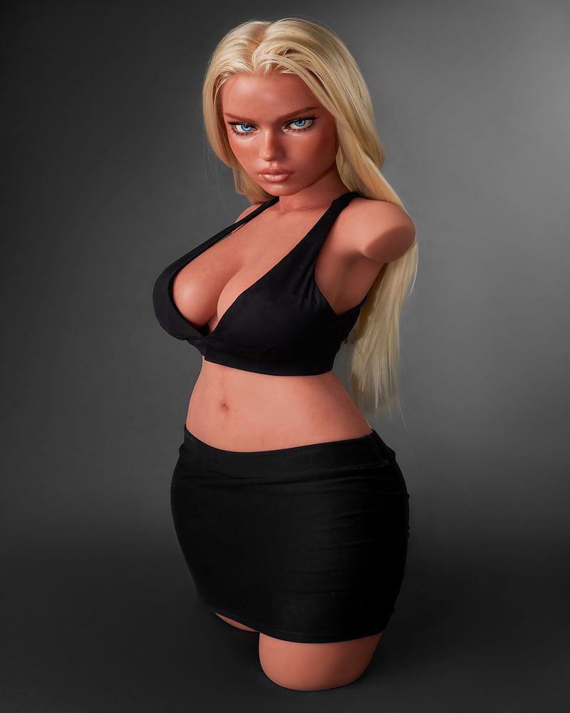 Climax Doll | Realistic Silicone Torso for Men E-Cup Curvy Sexy Love Torso ULW 883 – Fiora - AliaDoll - Climax Doll