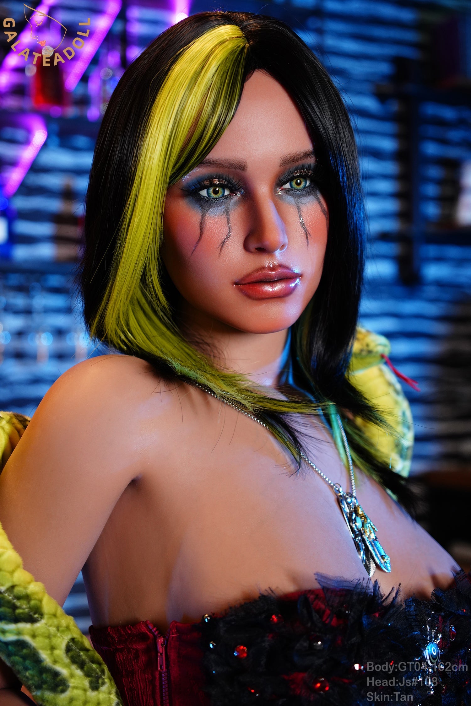 Galatea Doll- 162cm/5ft4 D Cup Full Silicone Movable Jaw Halloween Sex Doll- Ada - AliaDoll - GT Doll