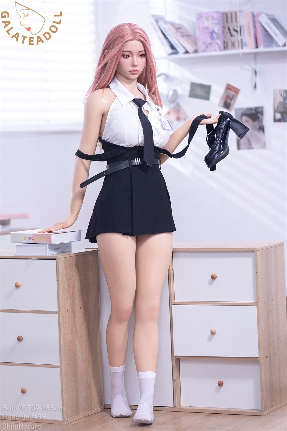 Galatea Doll - 163cm/5ft4 D Cup Full Silicone Movable Jaw Sex Doll - Eina - AliaDoll - GT Doll