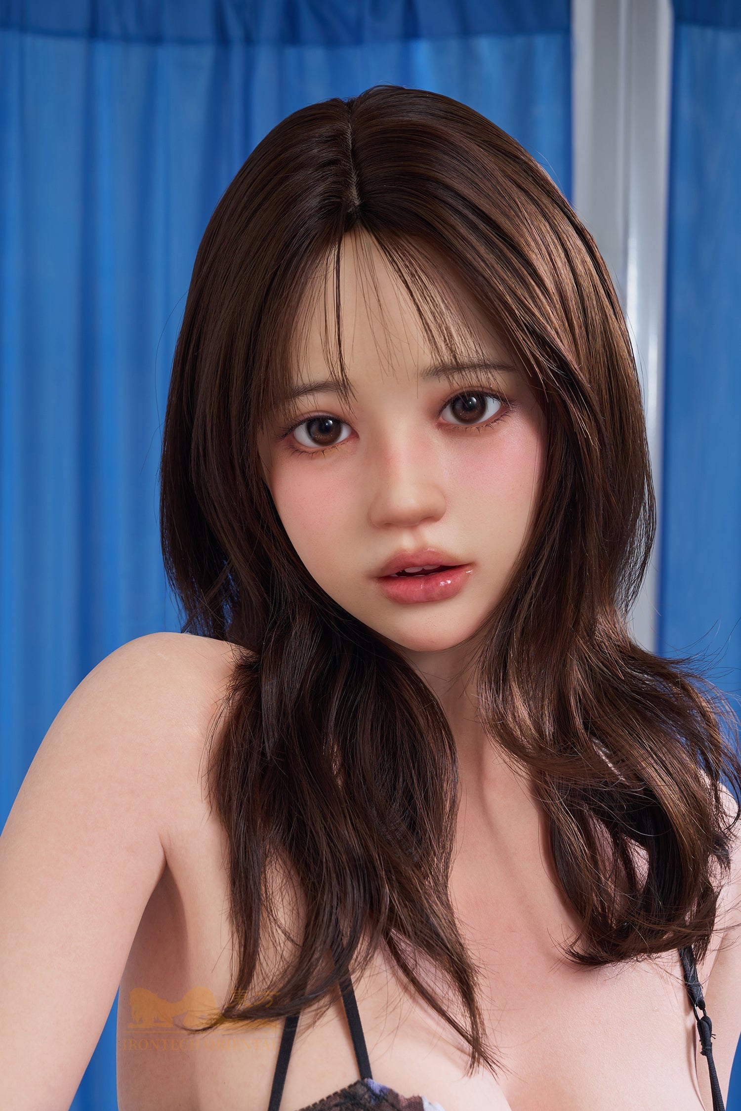 Irontech Doll | 151cm / 4ft11 Curvy Full Silicone Sex Doll with ROS MAX Head – Evie - AliaDoll - Irontech