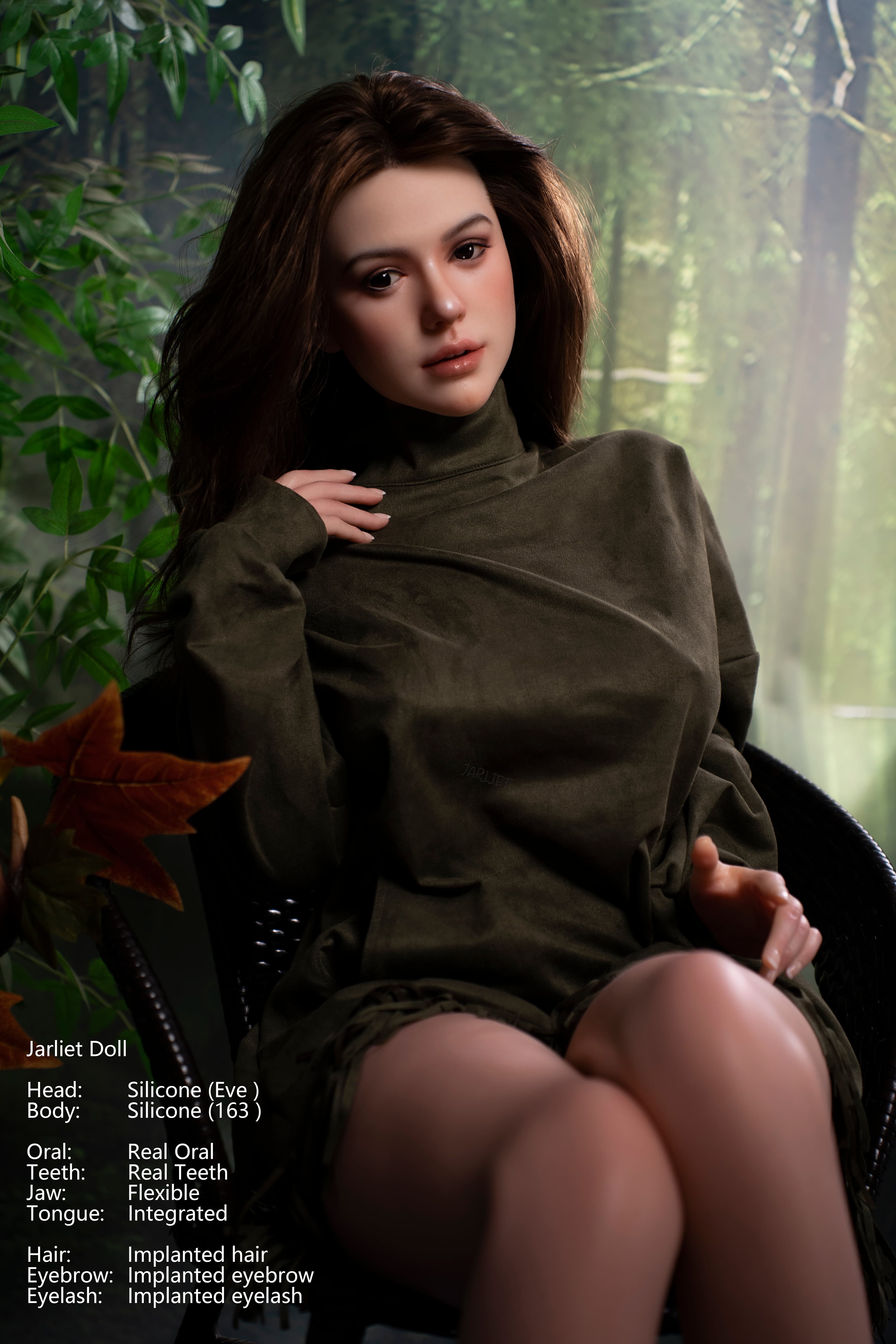 Jarliet | 163cm (5ft 4in) Sexy Realistic Silicone Doll for Men Curvy Body Love Doll – Seleneva - AliaDoll - Jarliet