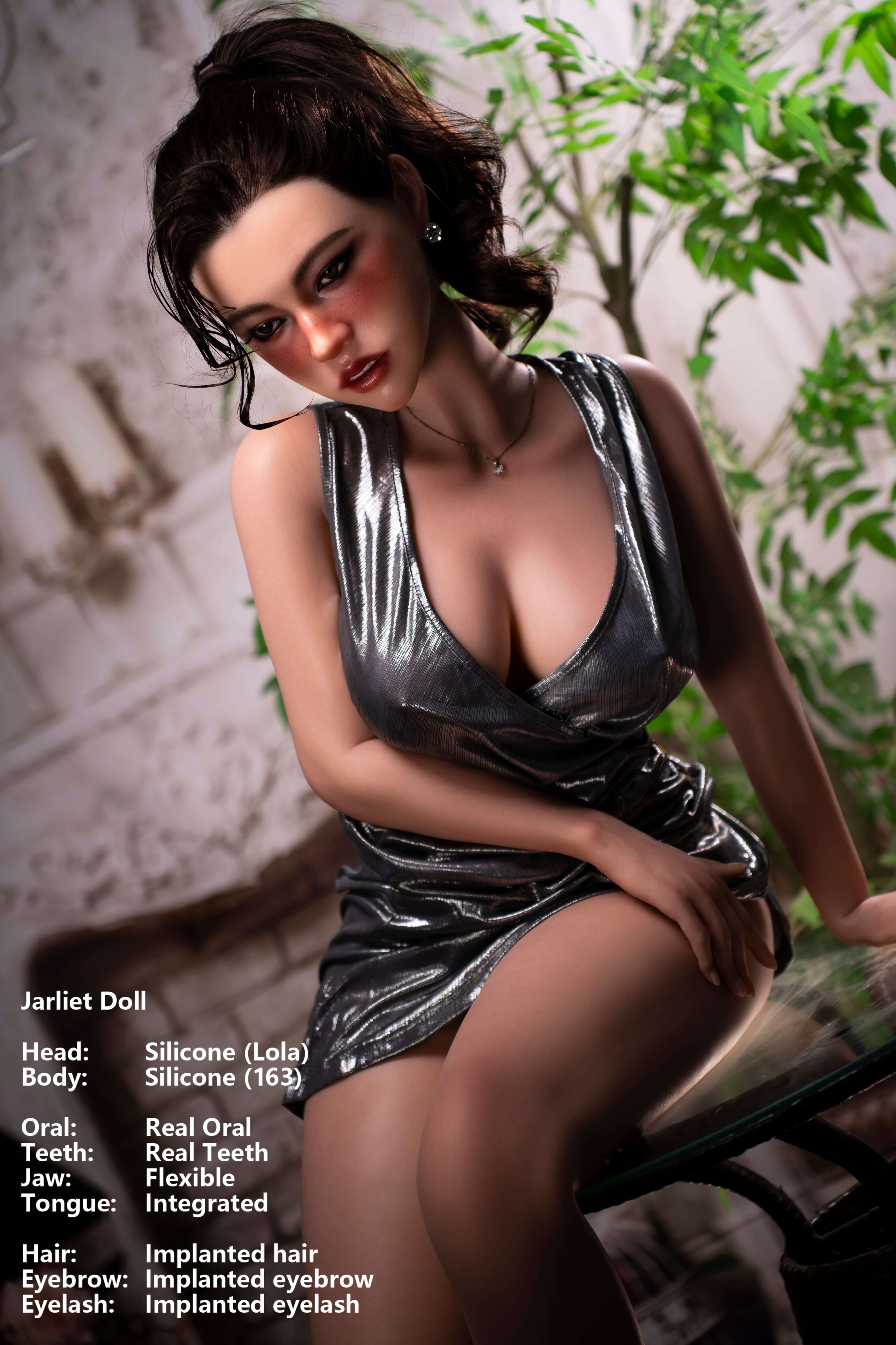 Jarliet | 163cm (5ft 4in) Slim Realistic Silicone Sex Doll for Men – Lola - AliaDoll - Jarliet