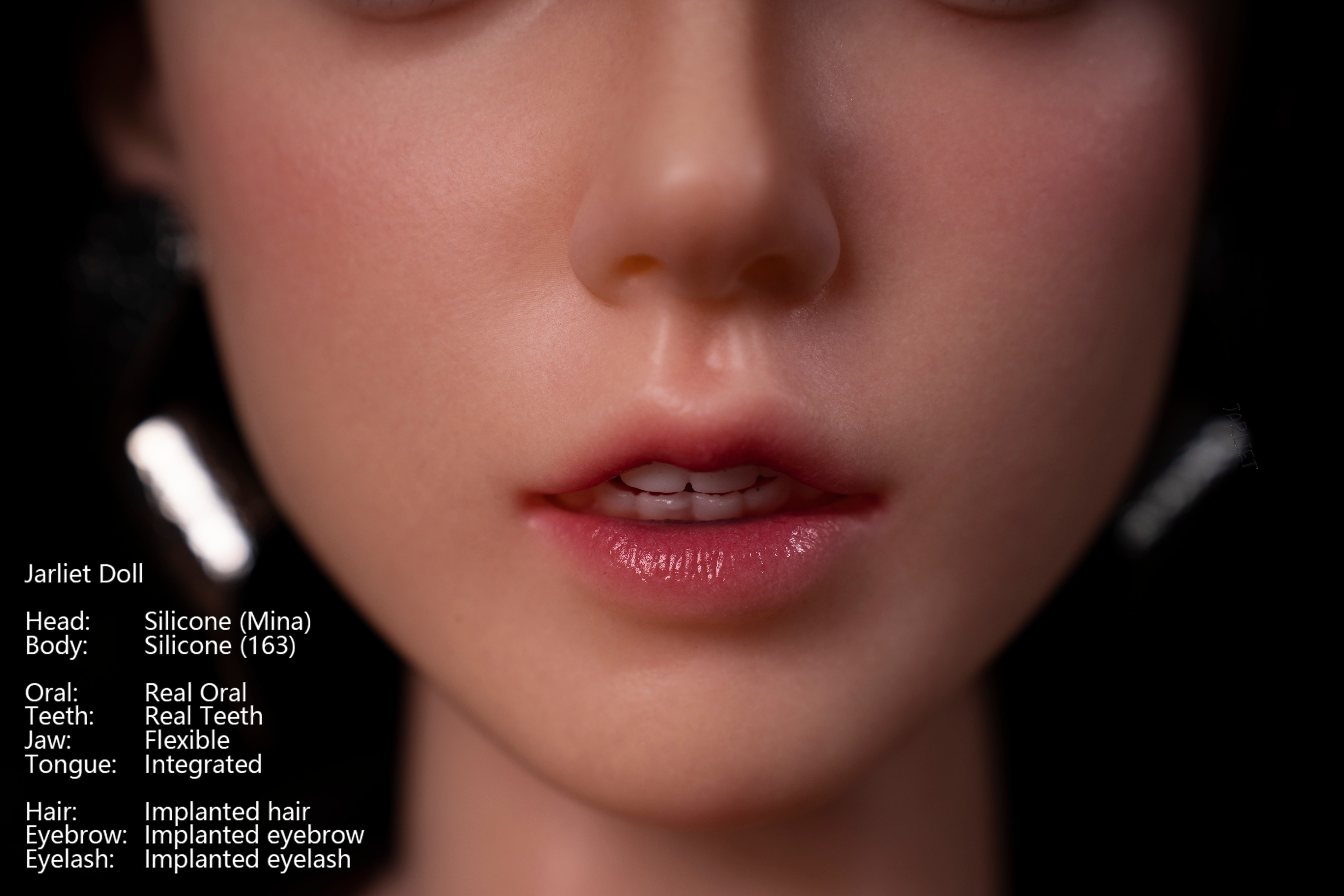Jarliet | 163cm / 5ft4 Full Silicone Sex Doll ROS Head – Mina - AliaDoll - Jarliet