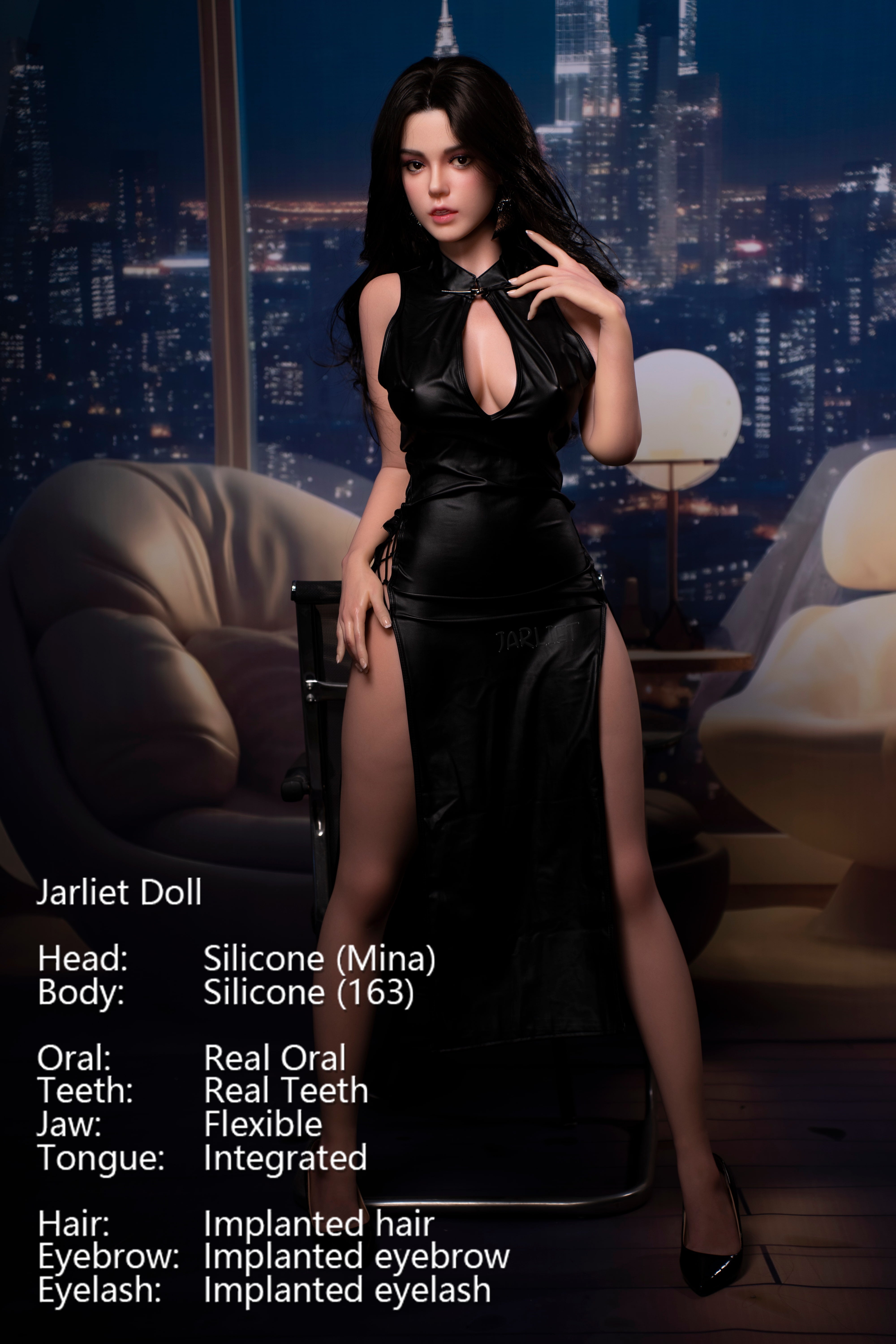 Jarliet | 163cm / 5ft4 Full Silicone Sex Doll ROS Head – Mina - AliaDoll - Jarliet