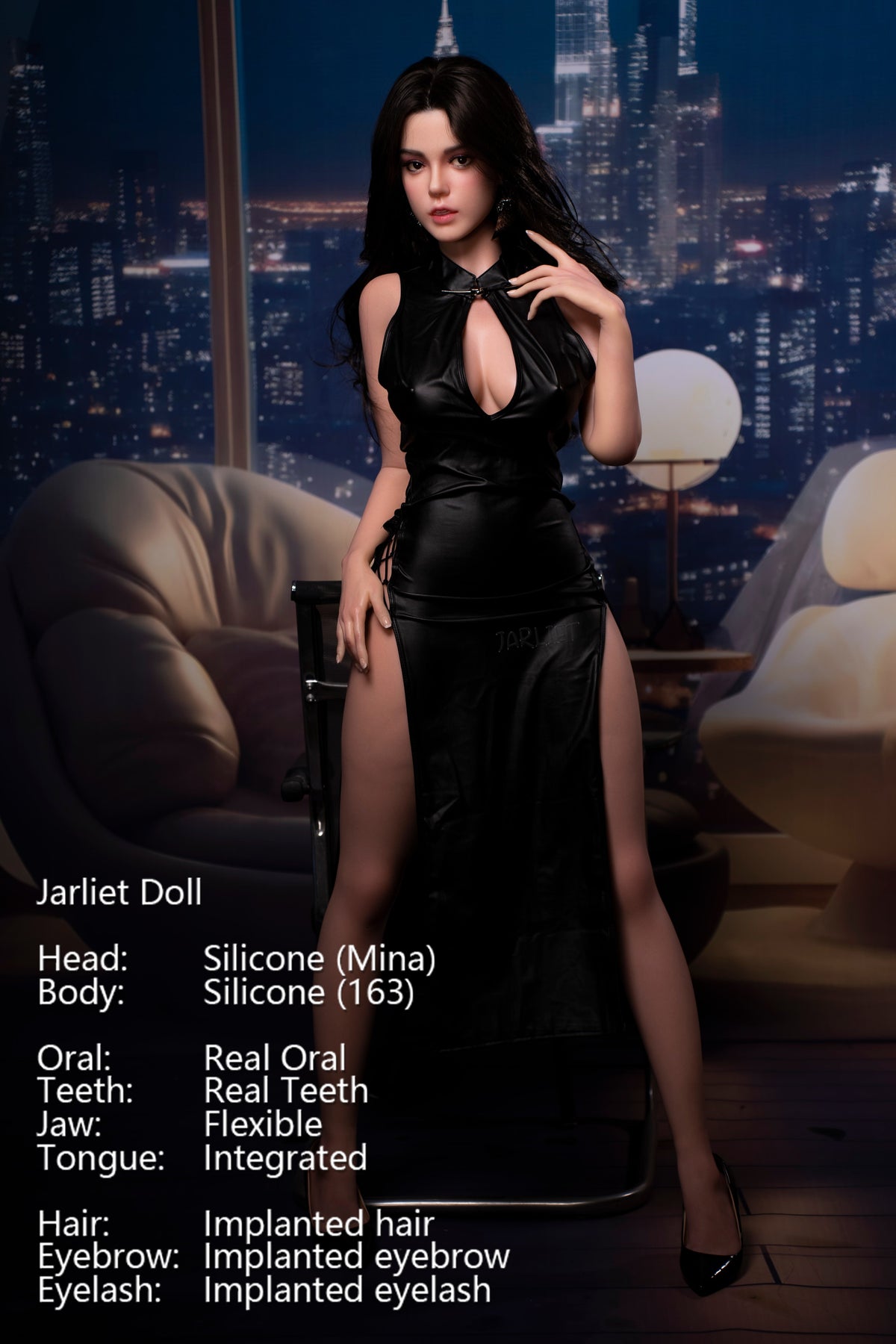 Jarliet | 163cm / 5ft4 Full Silicone Sex Doll ROS Head – Mina - AliaDoll - Jarliet