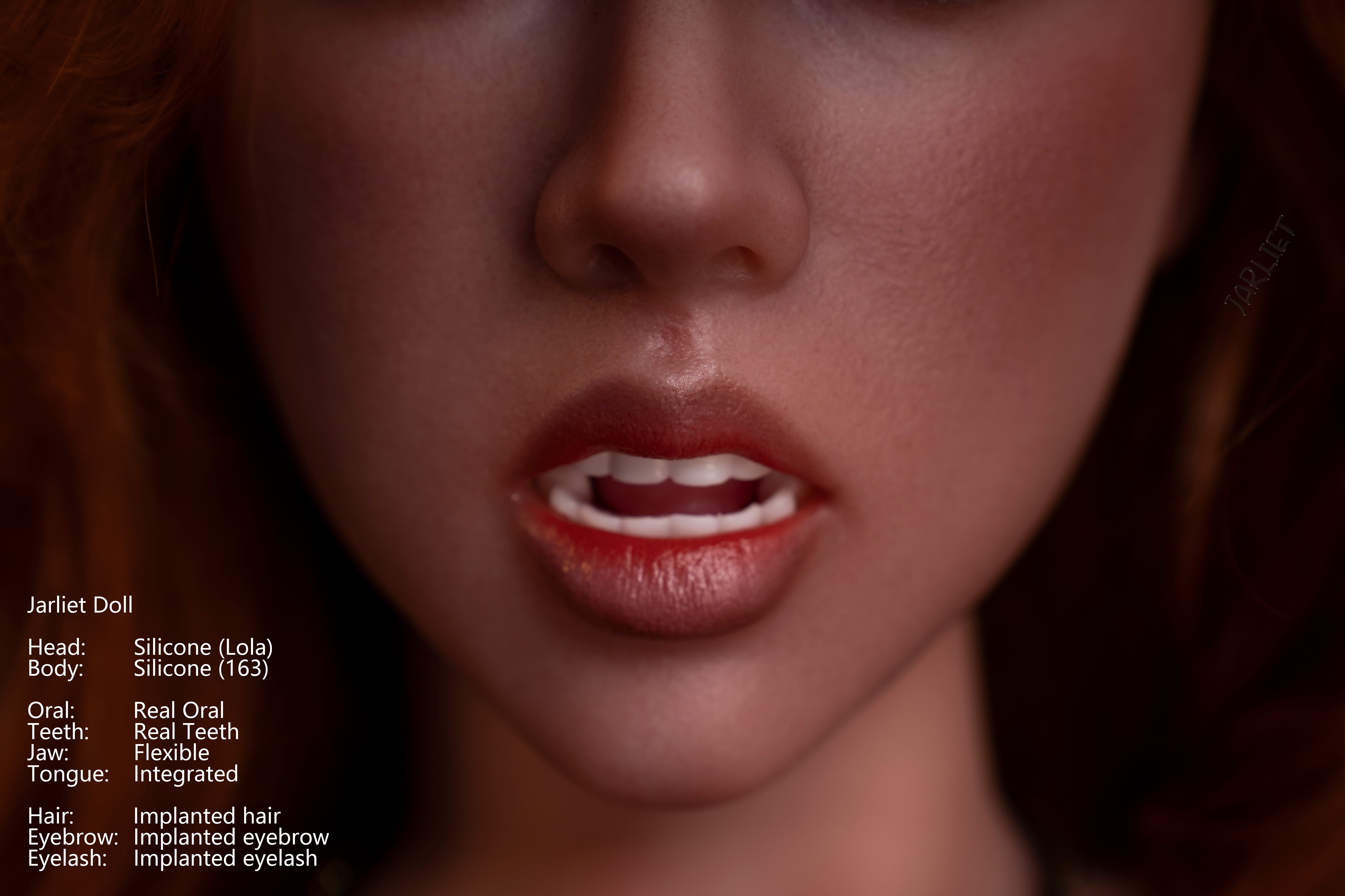 Jarliet | 163cm / 5ft4 Full Silicone Sex Doll with ROS Head – Lola - AliaDoll - Jarliet
