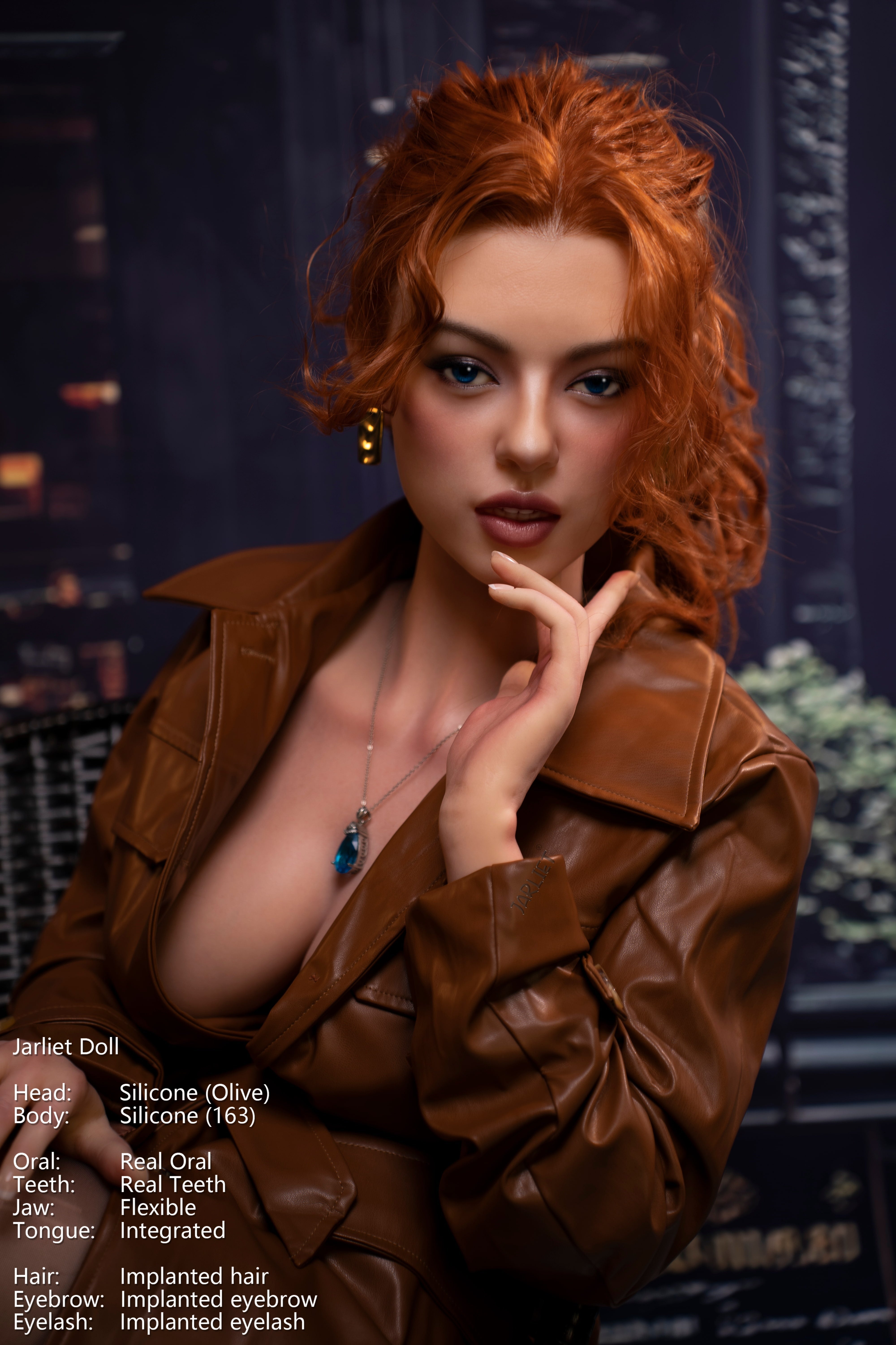 Jarliet | 163cm / 5ft4 Full Silicone Sex Doll with ROS Head – Olive - AliaDoll - Jarliet