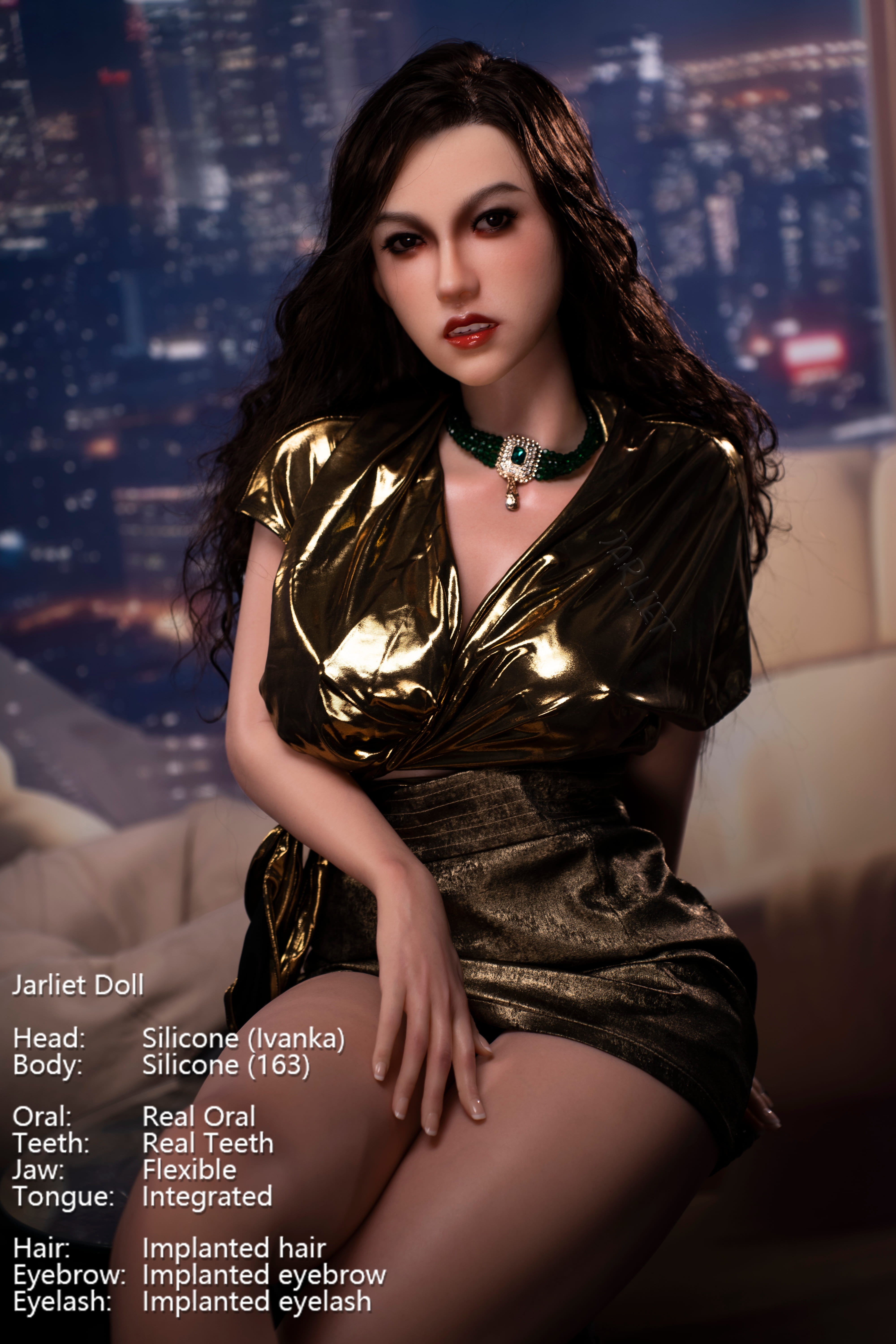 Jarliet | 163cm/5ft4 Full Silicone Sex Doll with ROS Head - Ivanka - AliaDoll - Jarliet