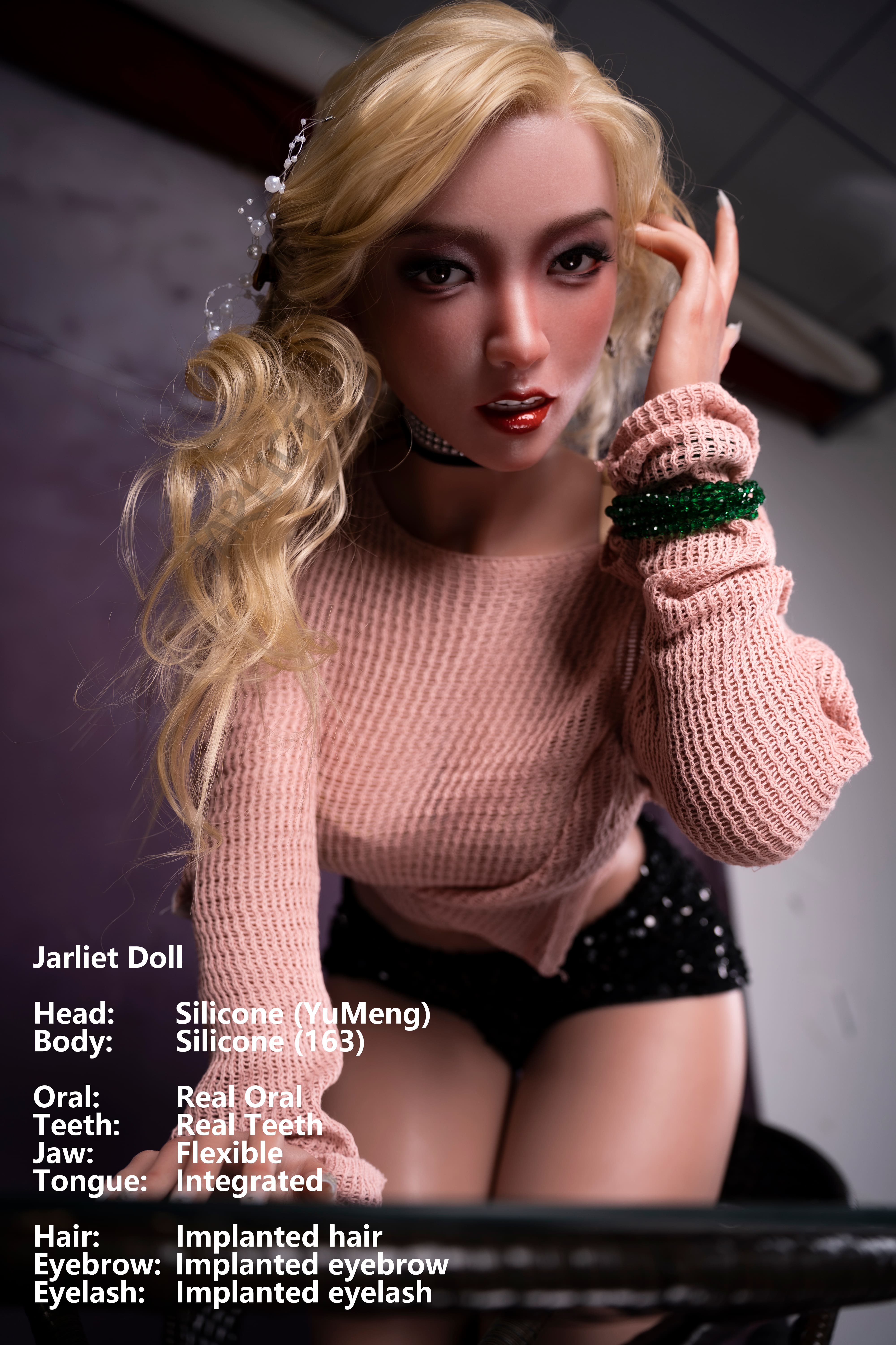 Jatliet | 163cm/5ft4 Full Silicone Sex Doll with ROS MAX Head - Yumeng - AliaDoll - Jarliet