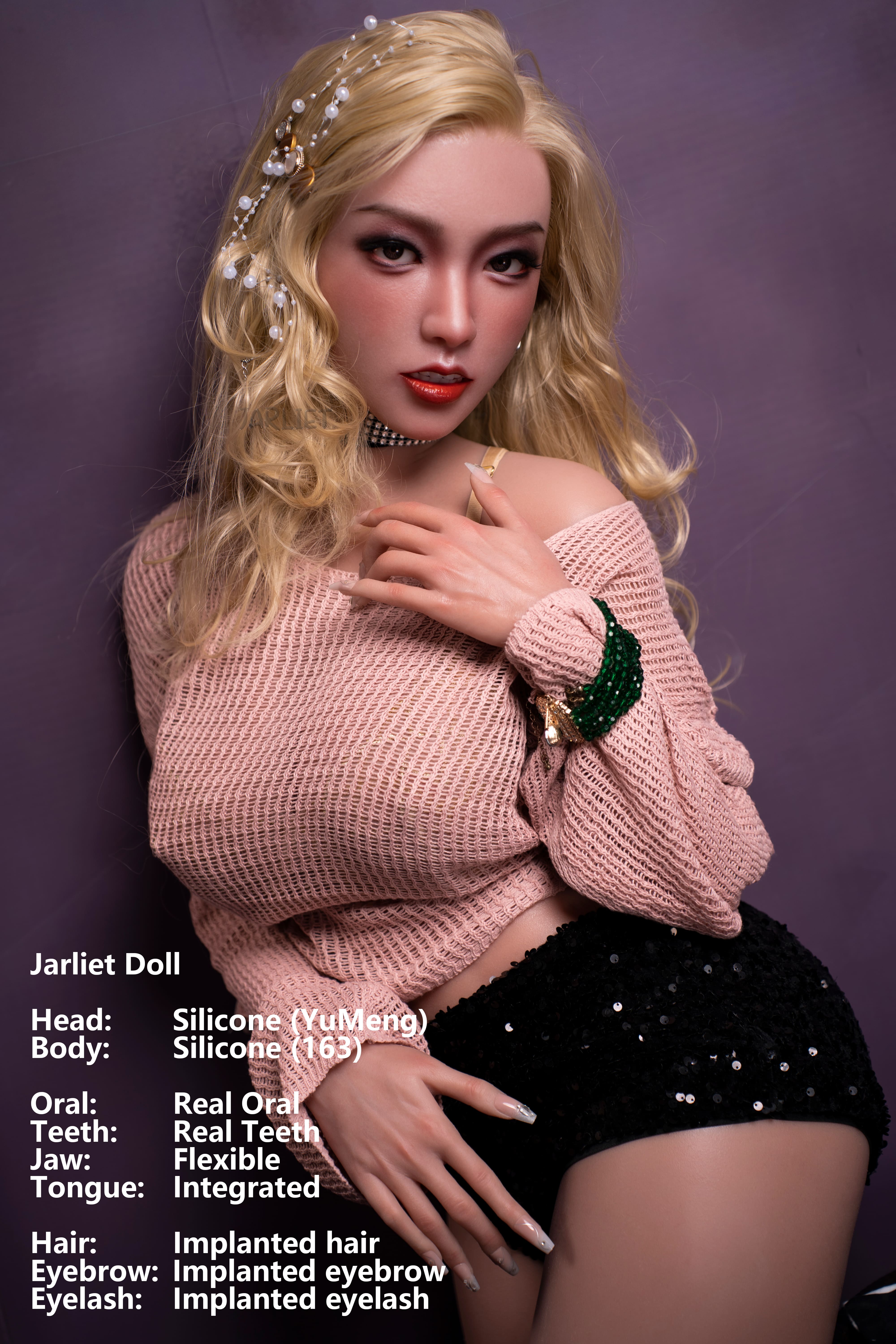 Jatliet | 163cm/5ft4 Full Silicone Sex Doll with ROS MAX Head - Yumeng - AliaDoll - Jarliet