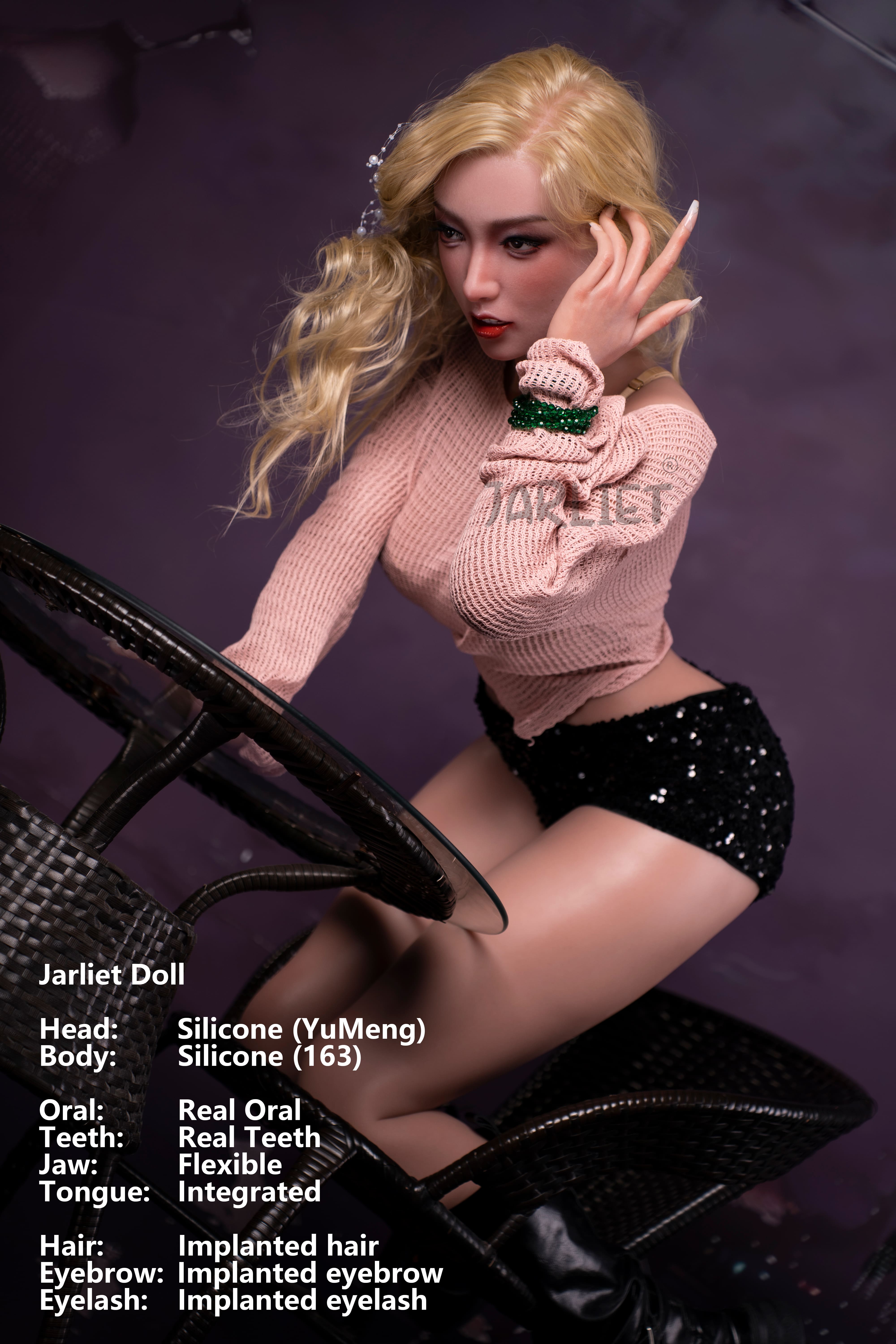 Jatliet | 163cm/5ft4 Full Silicone Sex Doll with ROS MAX Head - Yumeng - AliaDoll - Jarliet