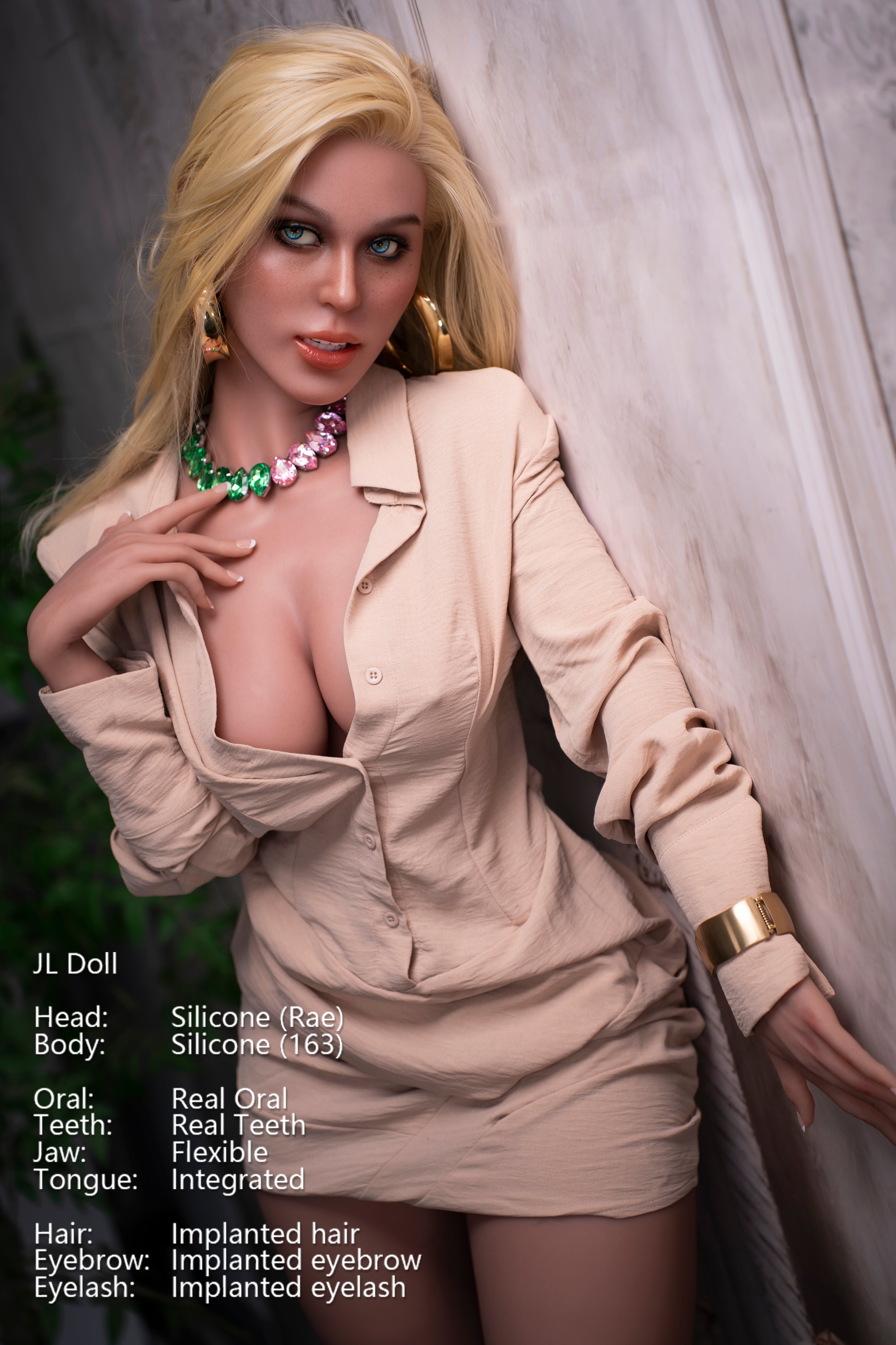 Jatliet | 163cm/5ft4 Slender Athletic Full Silicone Sex Doll with ROS MAX Head - Rae - AliaDoll - Jarliet