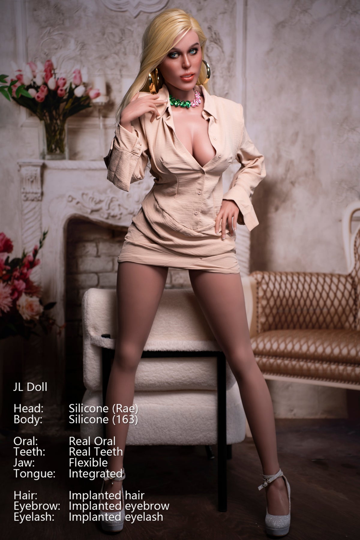 Jatliet | 163cm/5ft4 Slender Athletic Full Silicone Sex Doll with ROS MAX Head - Rae - AliaDoll - Jarliet