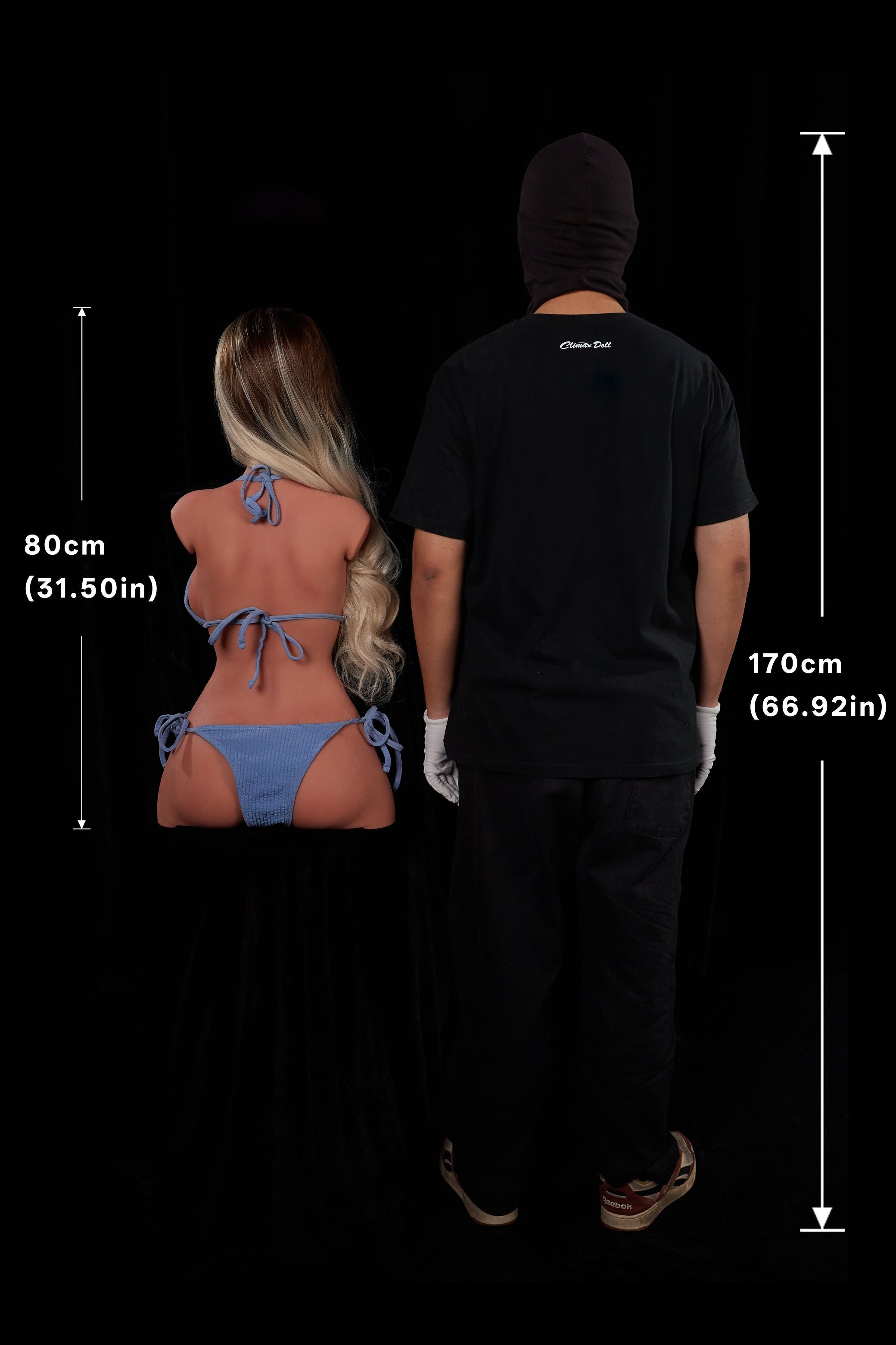 Climax Doll |  80cm/2ft7 E Cup Full Silicone Torso Doll - Hedia