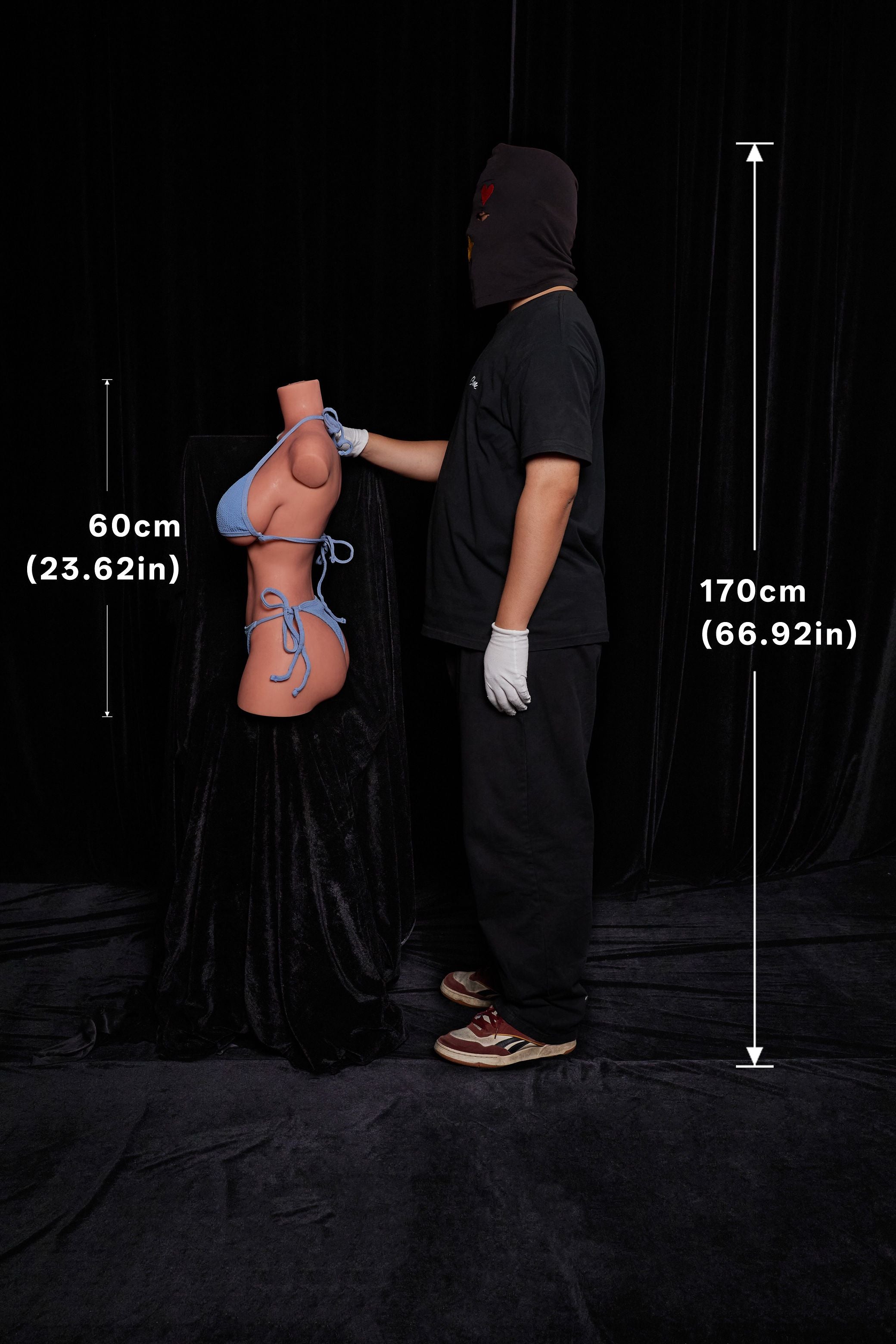 Climax Doll |  60cm/2ft0 E Cup Full Silicone Torso Doll ULW 662