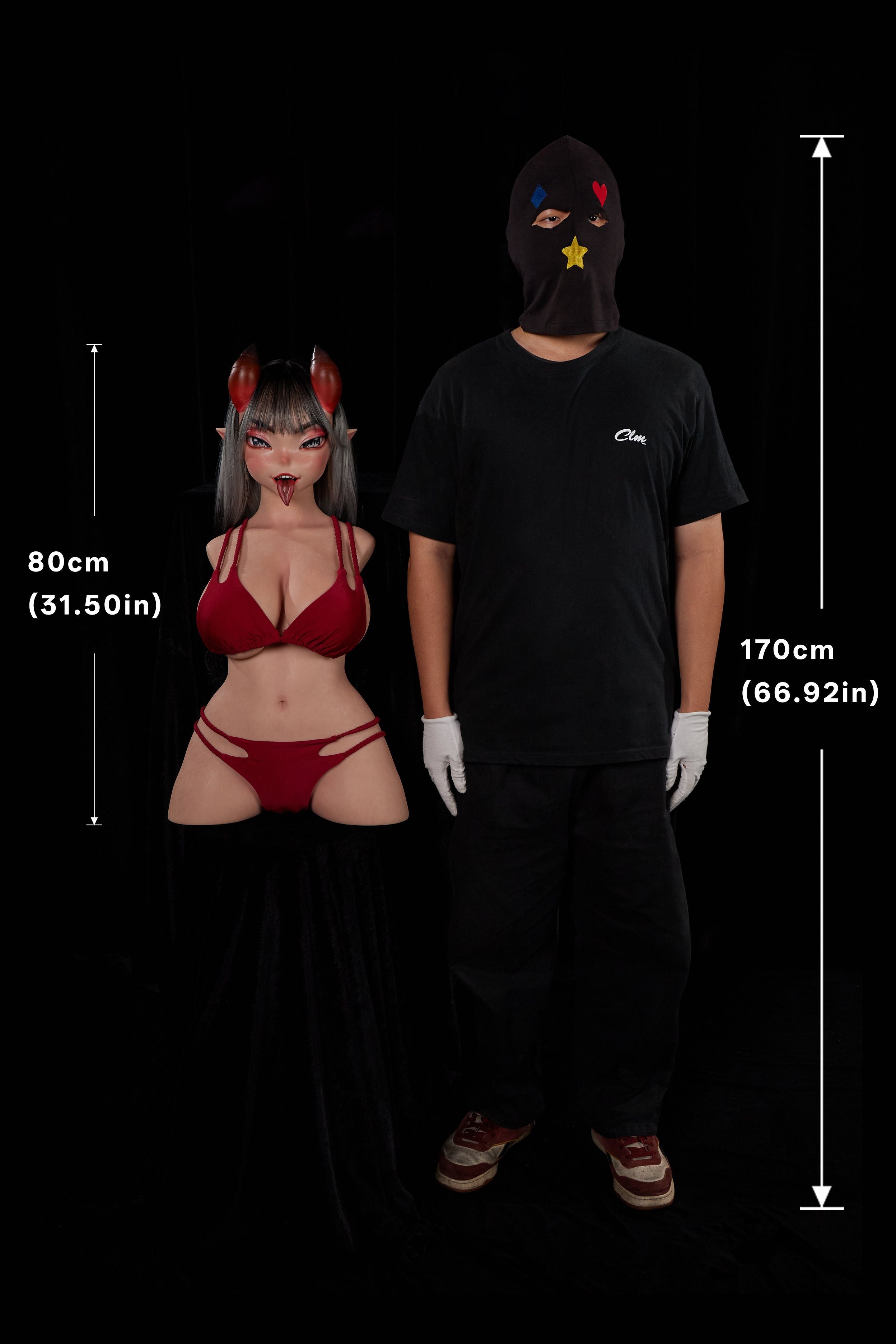 Climax Doll |  100cm/3ft3 G Cup Full Silicone Torso Sex Doll - Meru