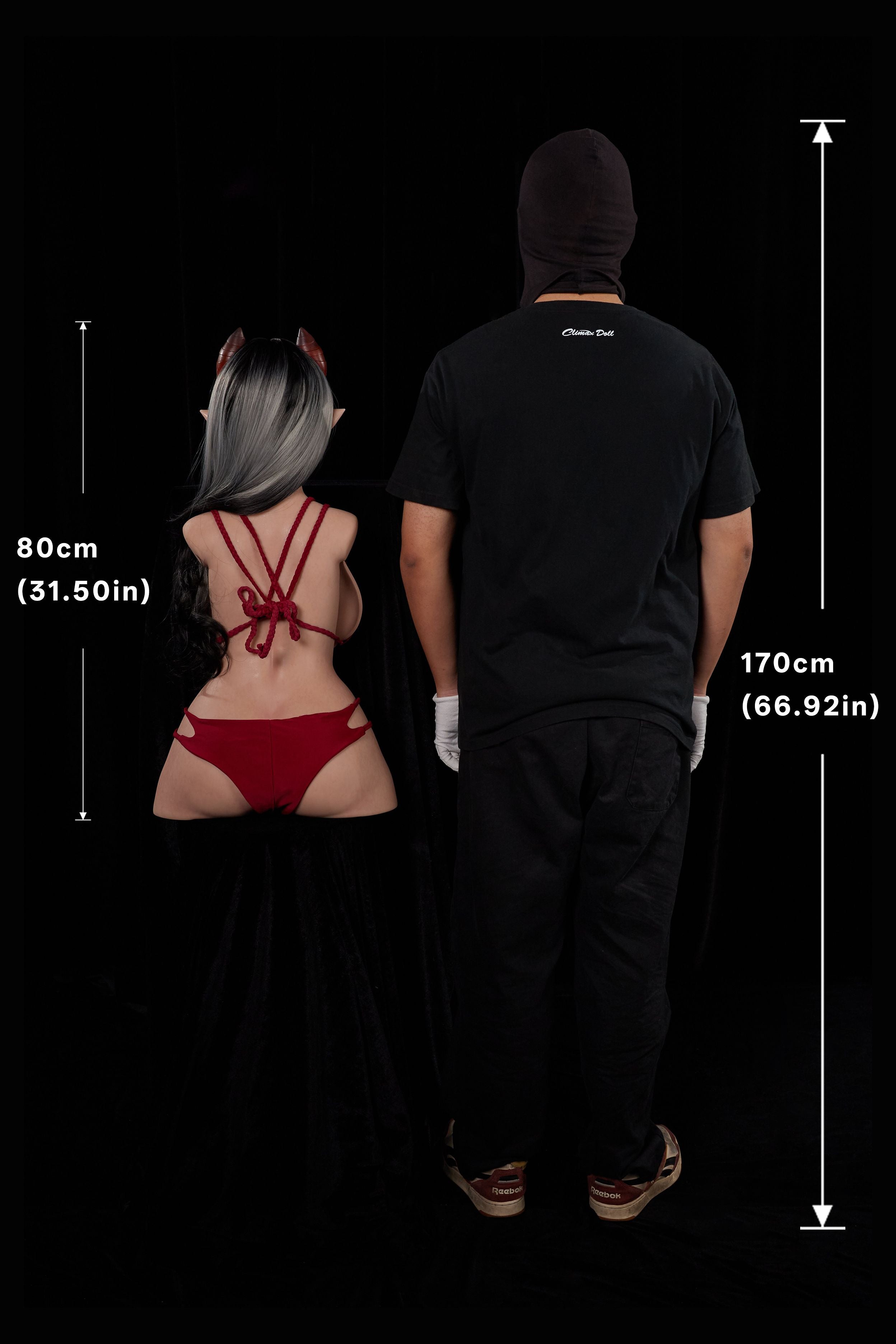 Climax Doll |  100cm/3ft3 G Cup Full Silicone Torso Sex Doll - Meru