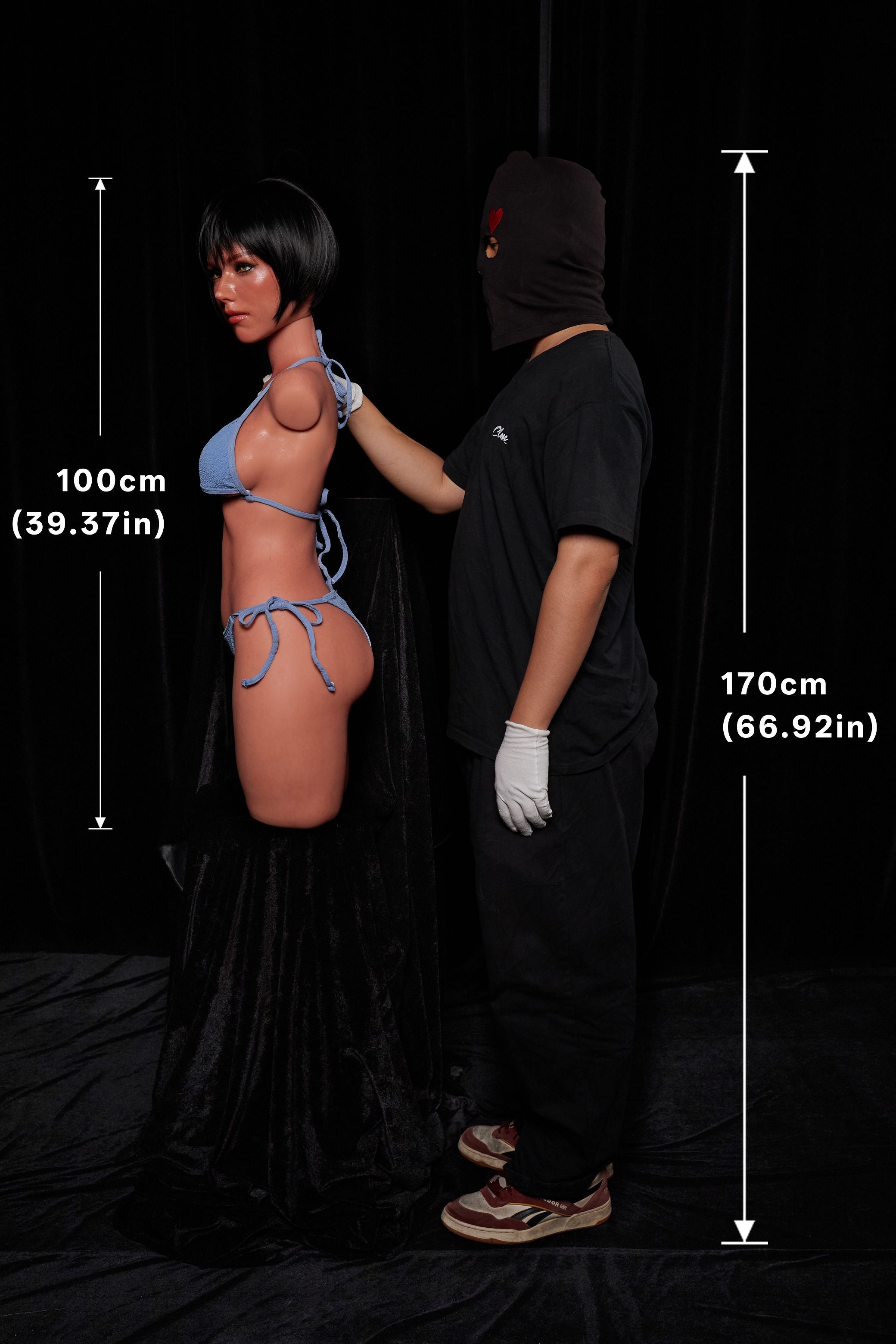 Climax Doll |  100cm / 3ft3 Curvy Full Silicone Torso Doll ULW882 – Livia