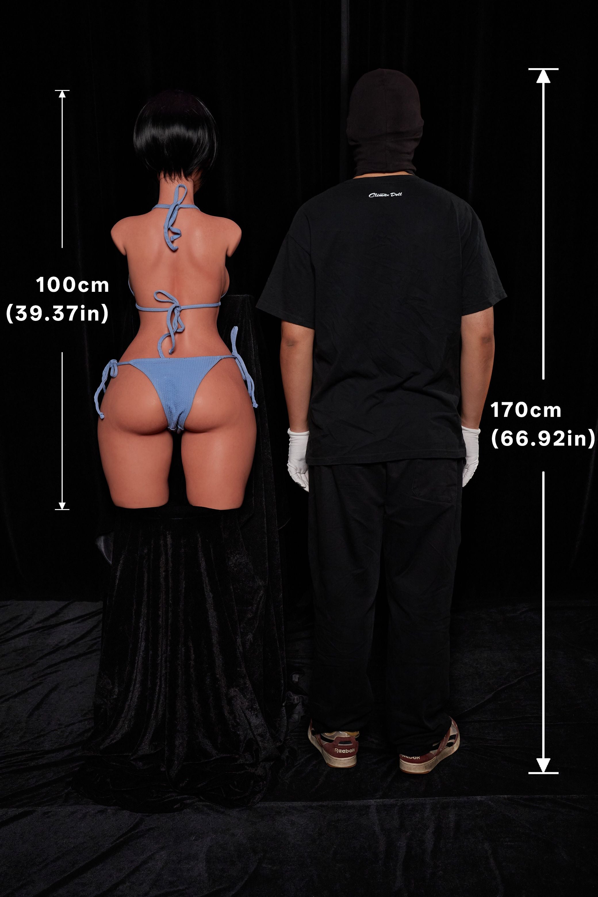 Climax Doll |  100cm / 3ft3 Curvy Full Silicone Torso Doll ULW882 – Livia