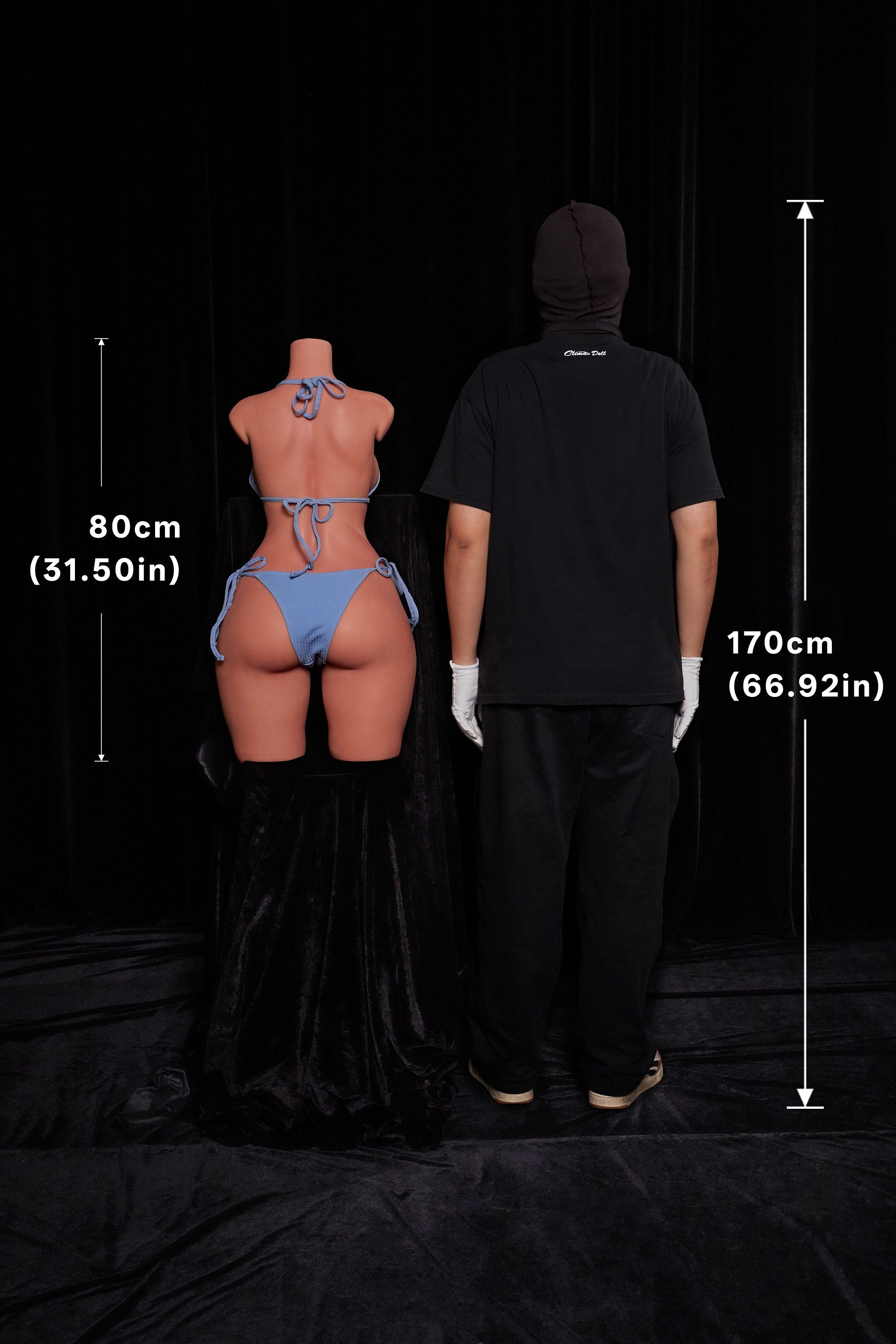 Climax Doll |  80cm / 2ft7 Full Silicone Torso Doll Without Head – ULW 882