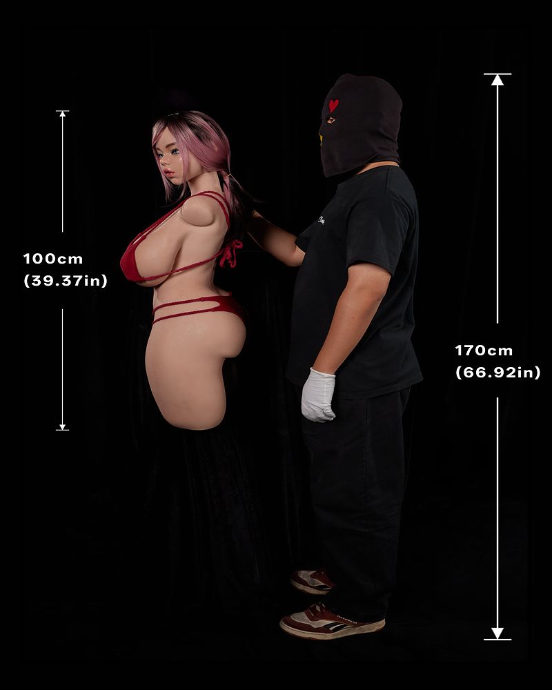 Climax Doll |  100cm / 3ft3 Curvy Silicone Torso Sex Doll k cup – Rhea