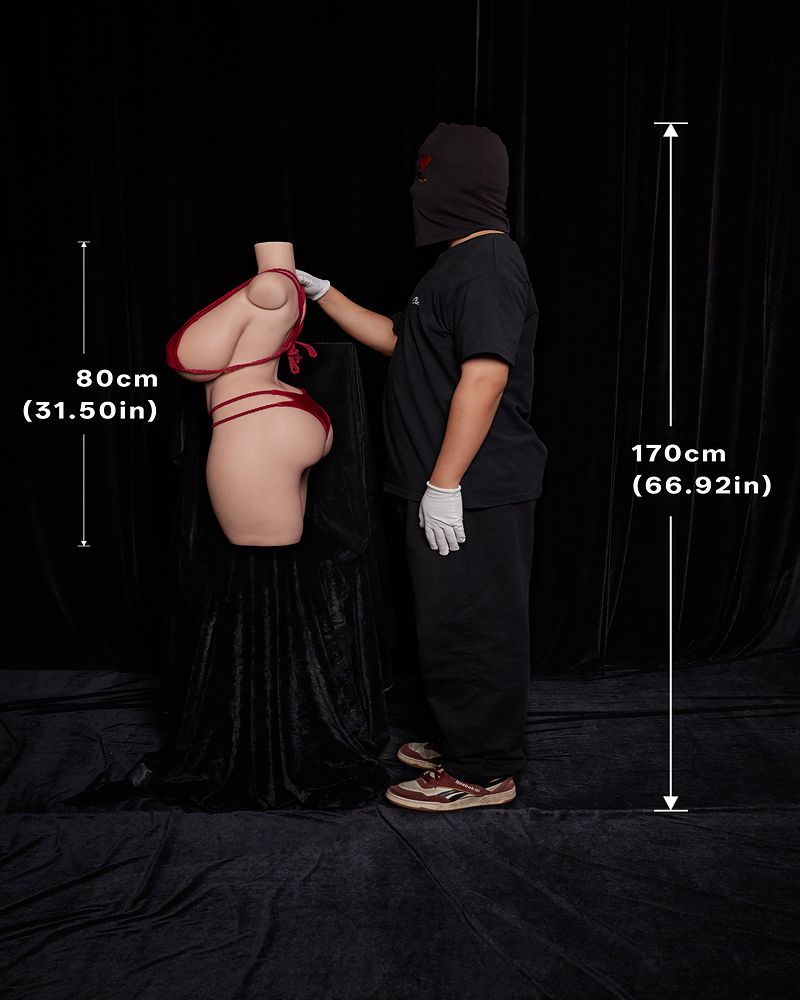 Climax Doll |  80cm / 2ft7 Curvy Silicone Torso Sex Doll – ULW 884